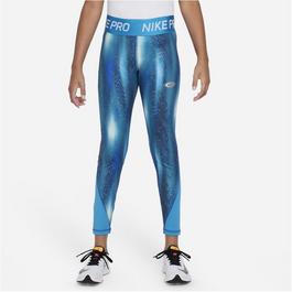 Nike Pro Dri-Fit Icon Clash Big Kids' (Girls') Warm Printed Leggings