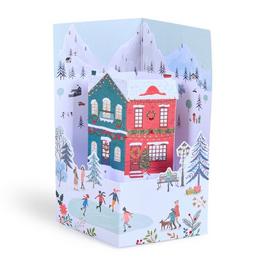 The Spirit Of Christmas SOC 8 Alpine Winter Scene 3D Cards