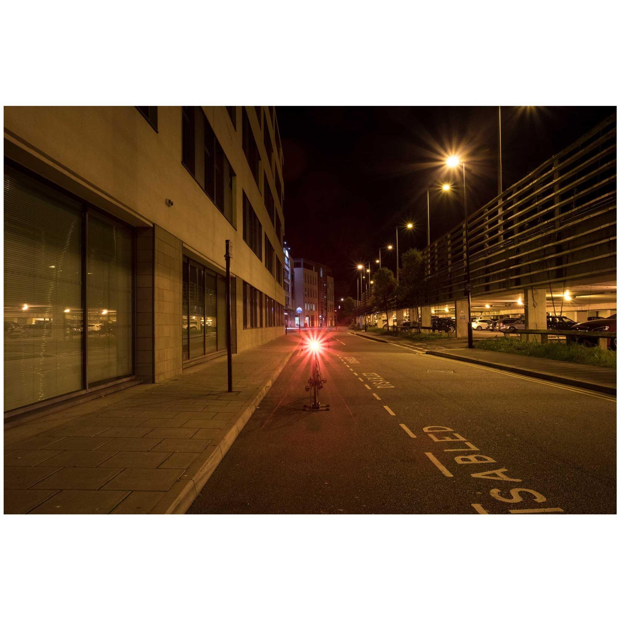 Black - Lezyne - Drive Rear Light - 250 Lumen - 5