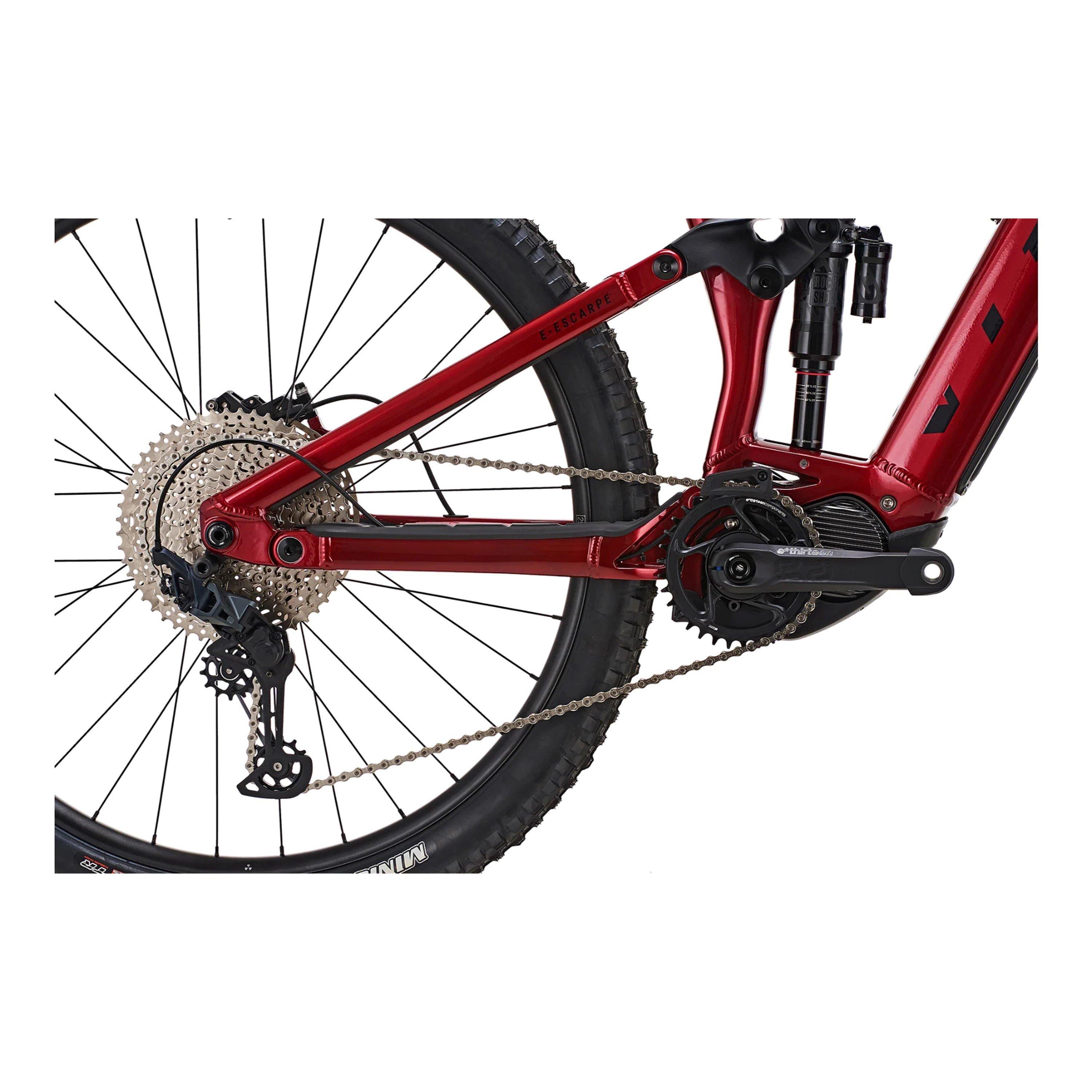 Red - Vitus - E-Escarpe 290 VRS Electric Mountain Bike - 12