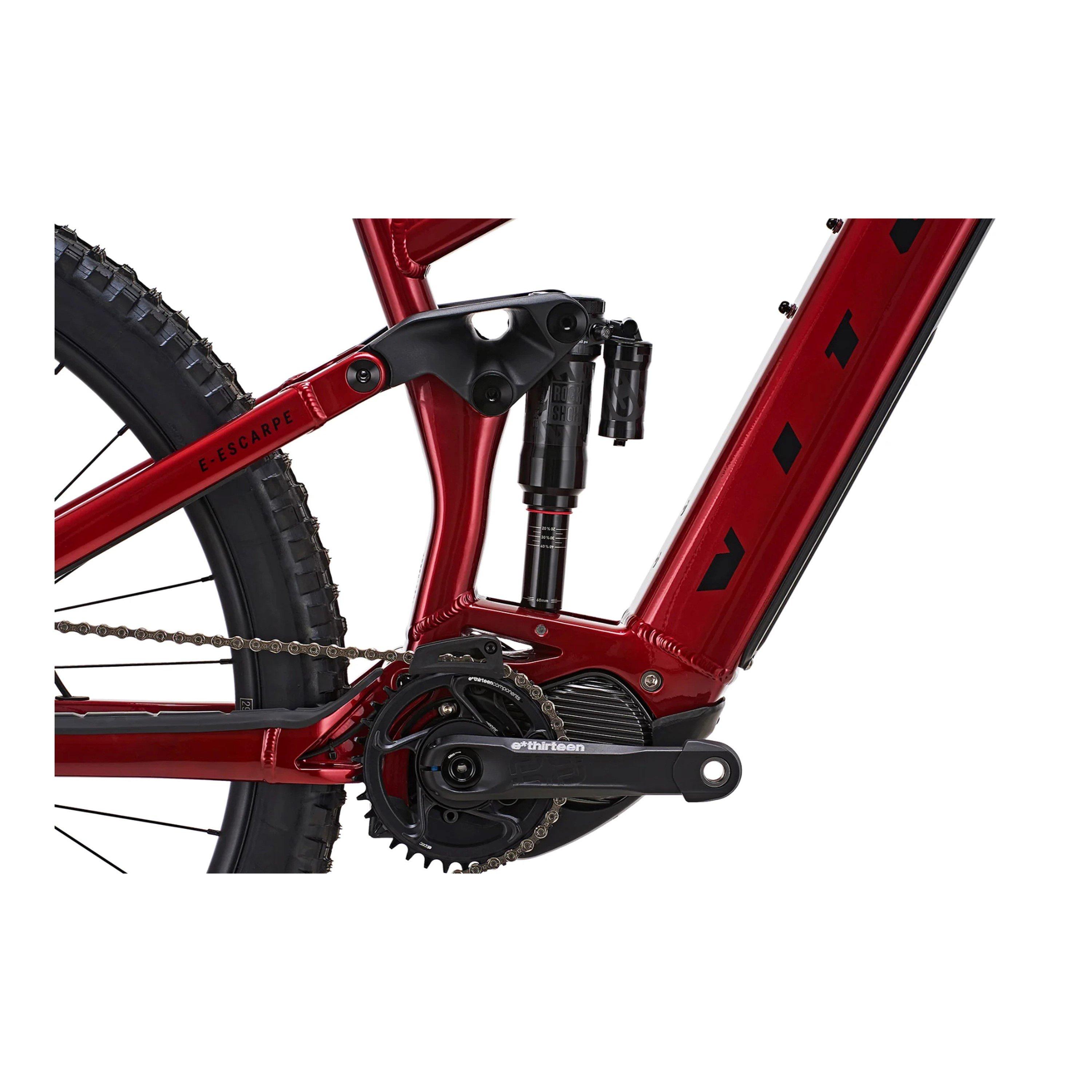 Red - Vitus - E-Escarpe 290 VRS Electric Mountain Bike - 10