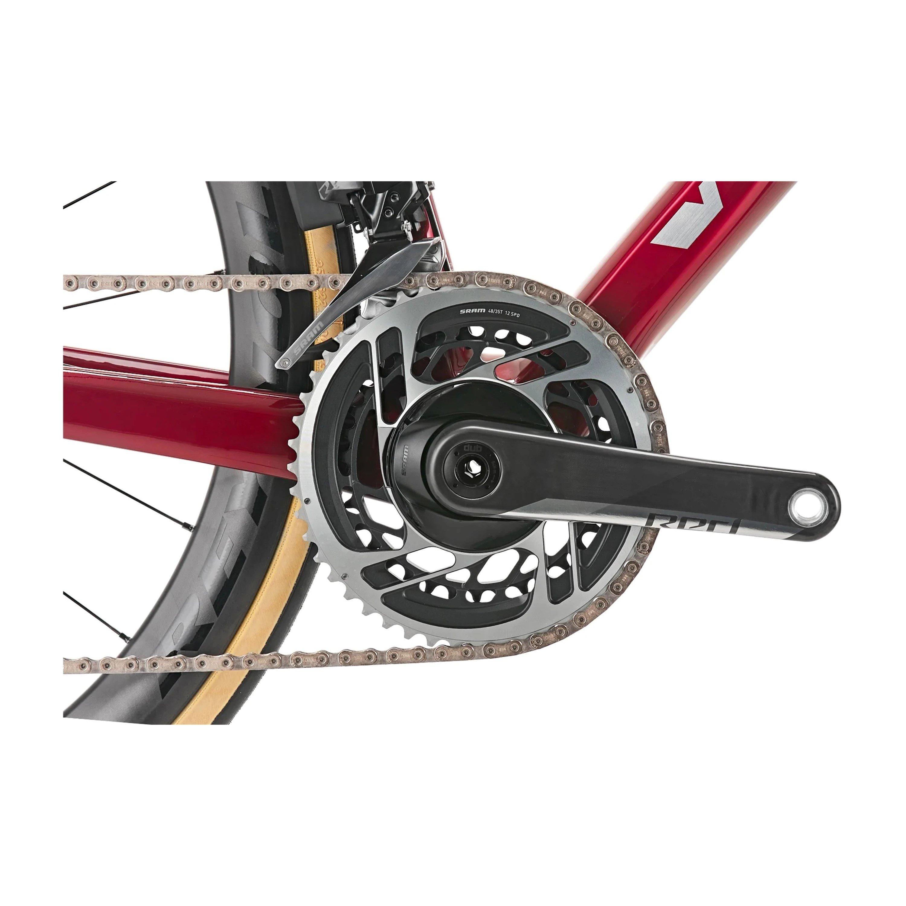 Red - Vitus - Vitesse EVO Carbon Hydraulic Disc 2024 Road Bike - 8