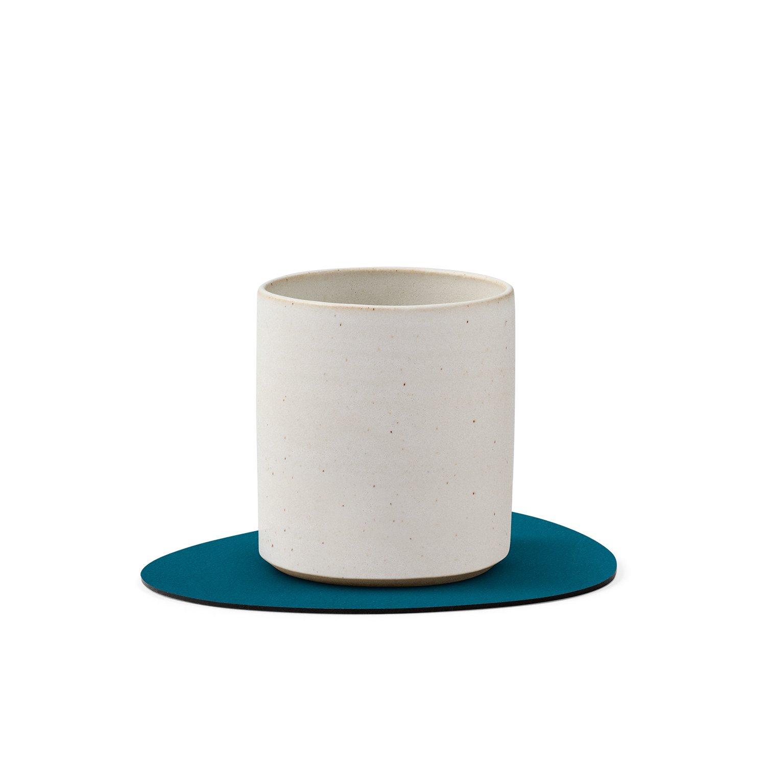 Blue/Petrol - LIND DNA - Sided Coasters - Set of 4 - 4