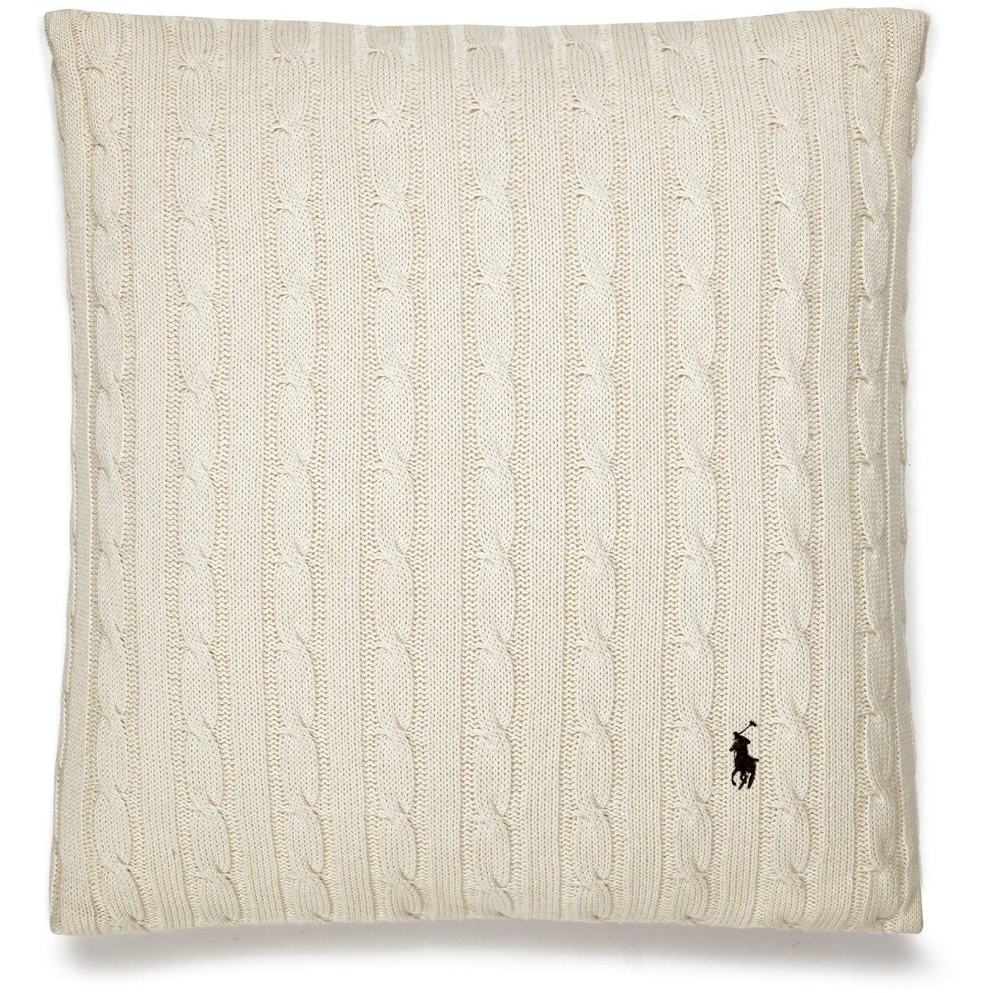 Off White - Ralph Lauren Home - RL Cable Knit Cushion - 1