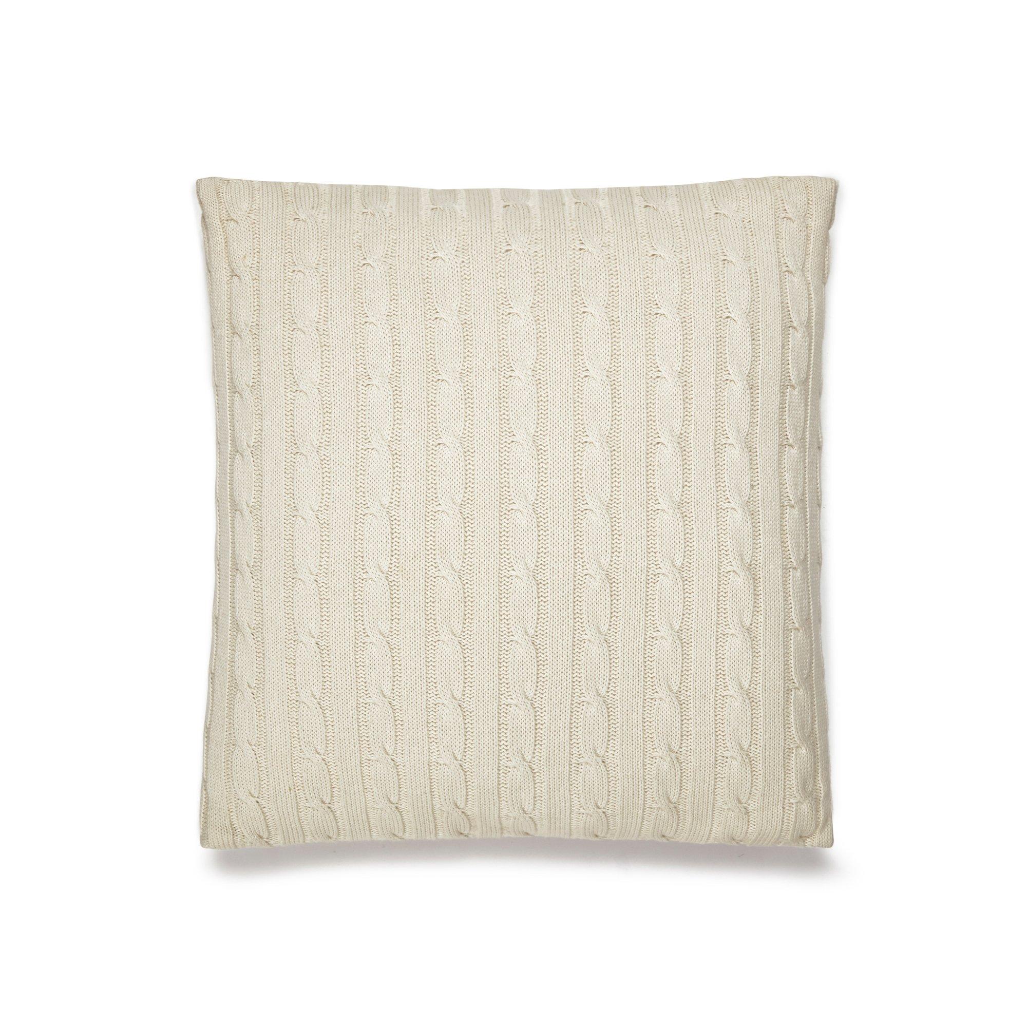 Off White - Ralph Lauren Home - RL Cable Knit Cushion - 2