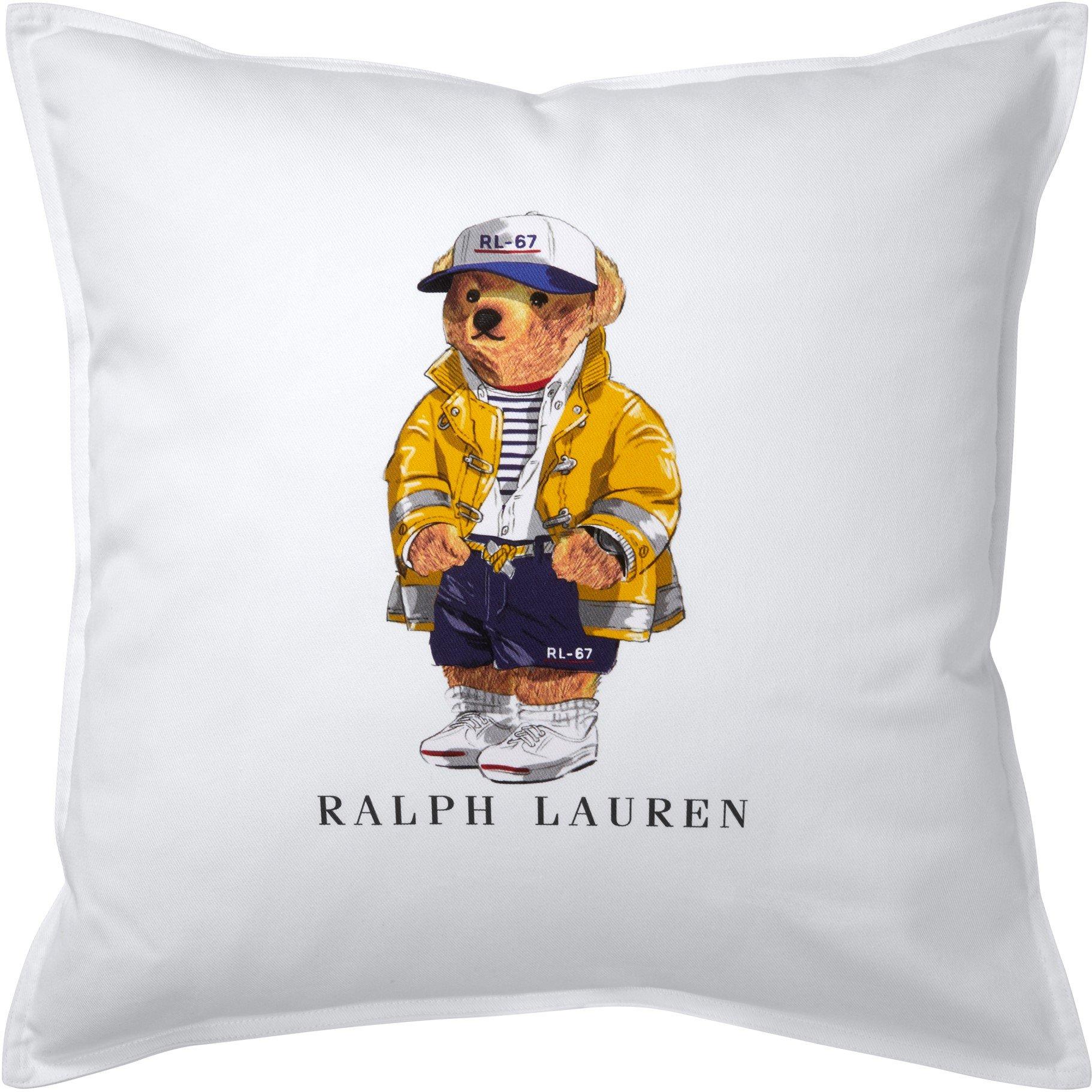 White/Yellow - Ralph Lauren Home - Sweater Cushion - 1