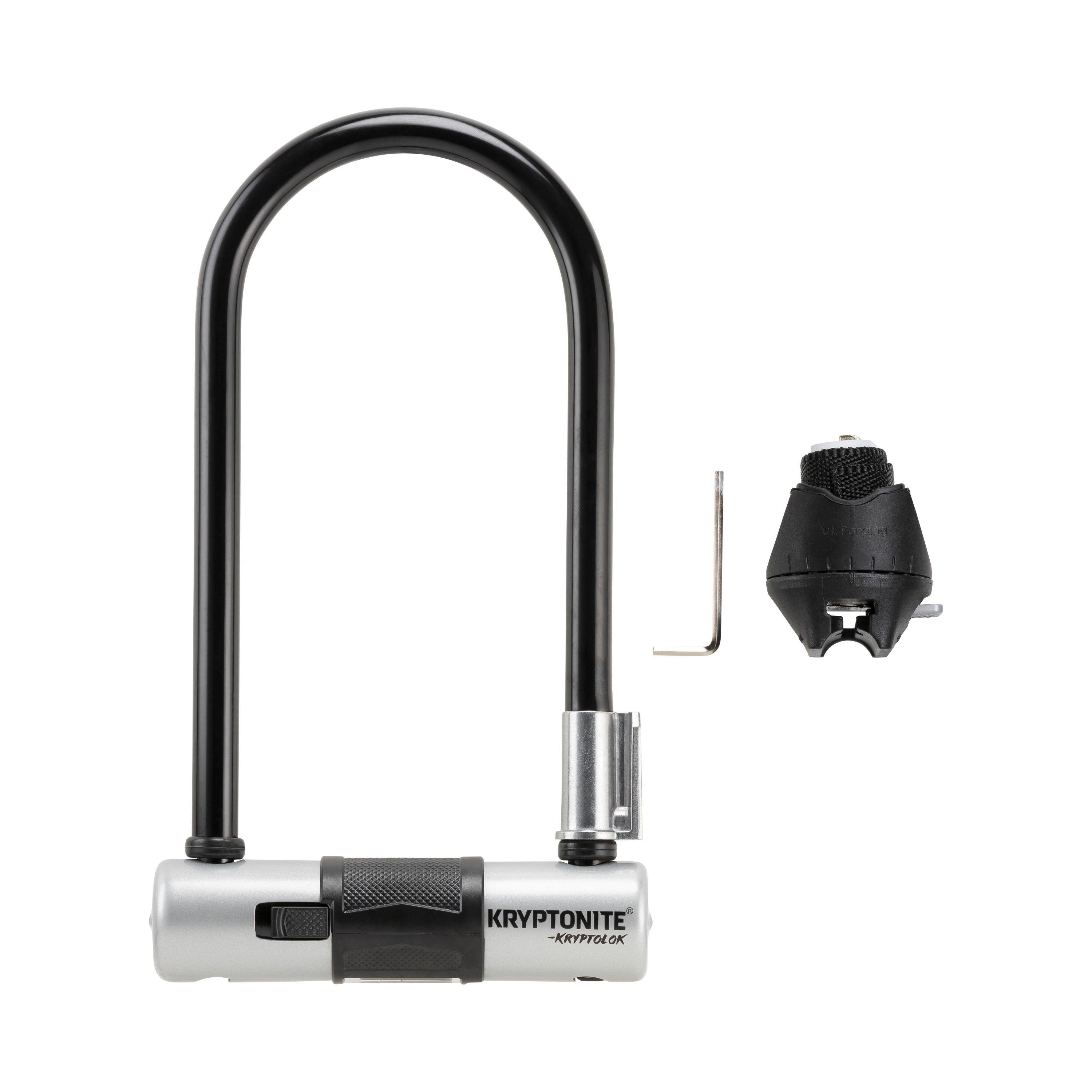 Black - Kryptonite - Kryptolok Combo Standard U Lock Sold Secure Gold - 3