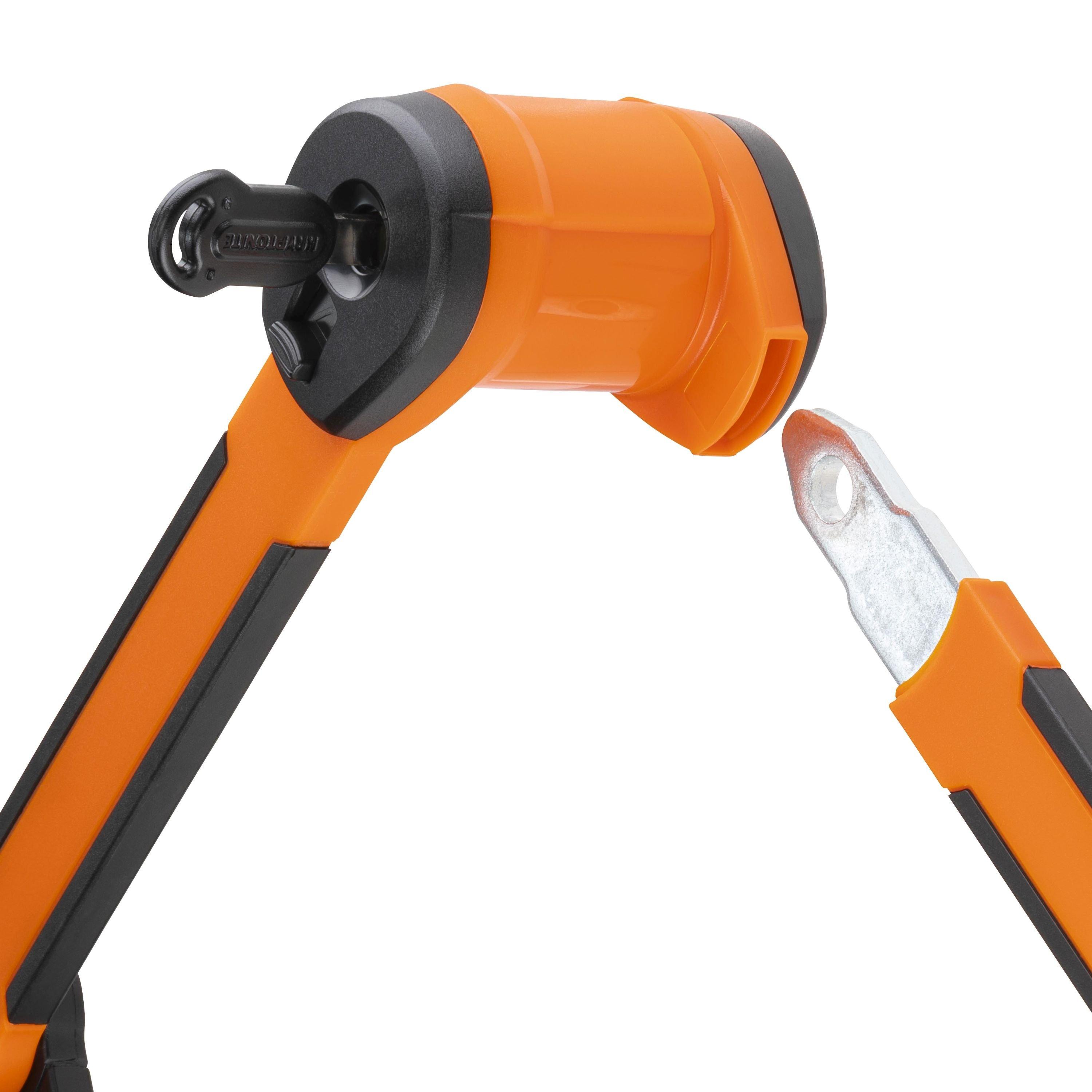 Black / Orange - Kryptonite - Evolution 790 Folding Lock 90cm Sold Secure Gold - 4