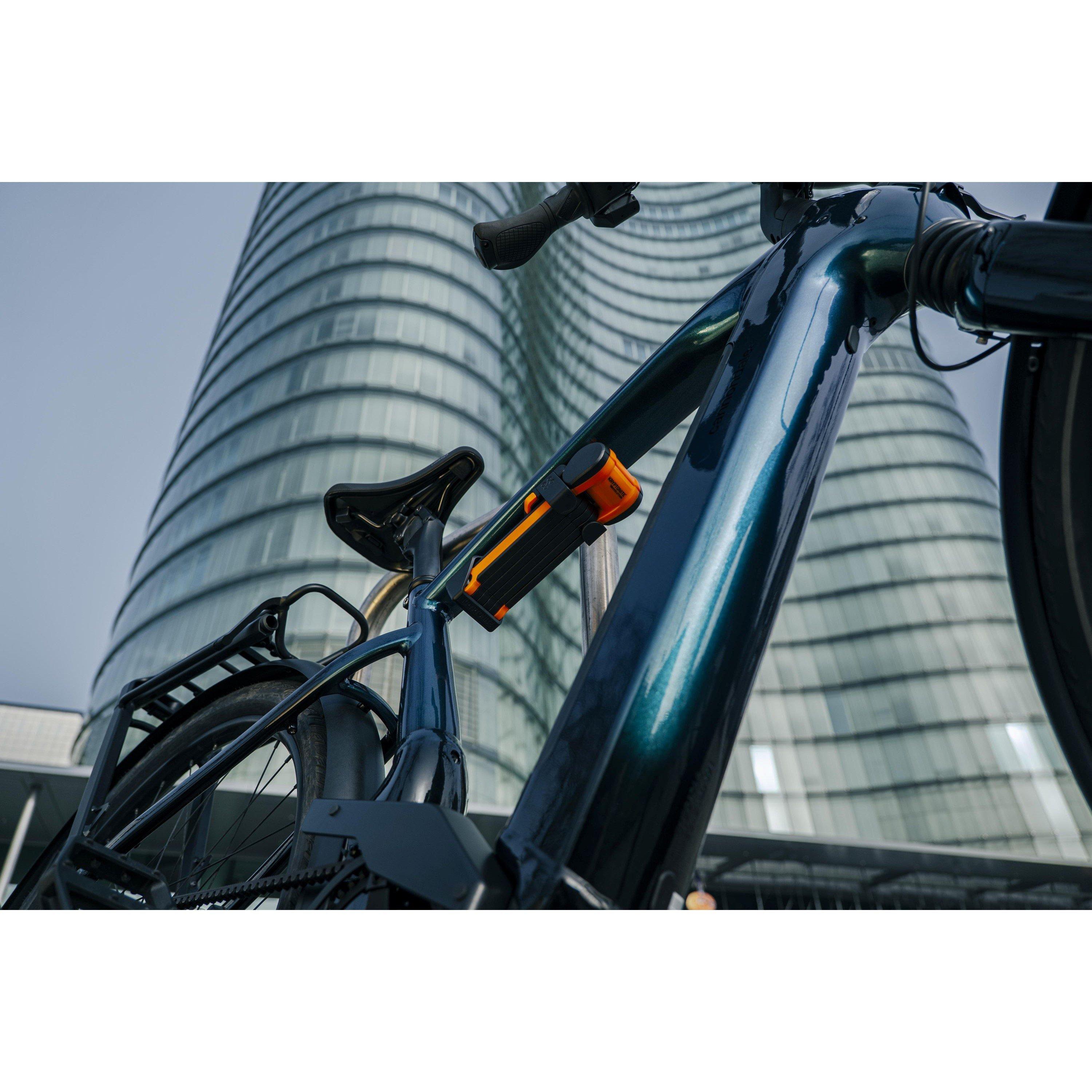 Black / Orange - Kryptonite - Evolution 790 Folding Lock 90cm Sold Secure Gold - 5
