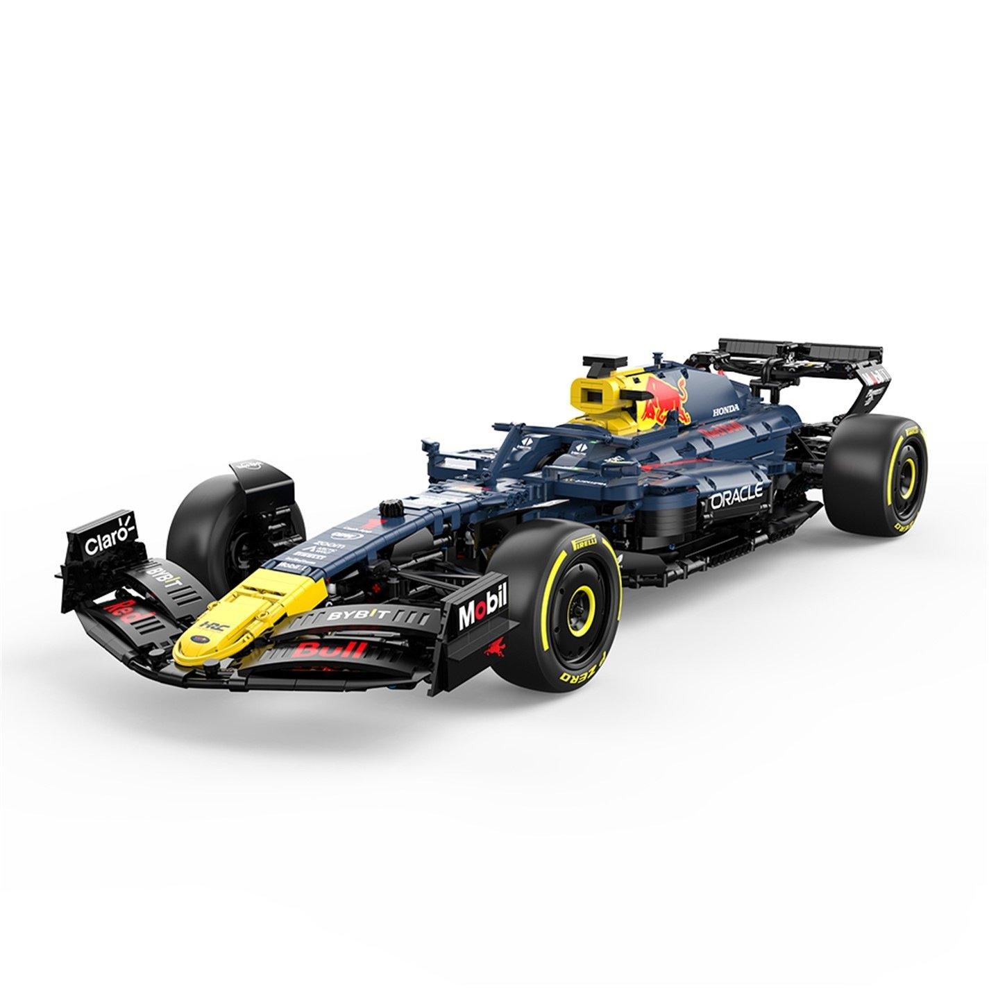Redbull - Rastar - 1:8 Red Bull F1 RB19 Bricks/1:8 Alfa Remeo F1 C42 Bricks - 1