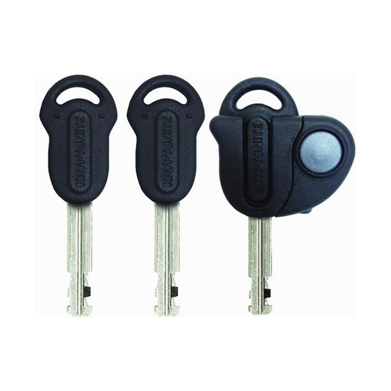 Noir/Orange - Kryptonite - Evolution Mini-7 D Lock with Kryptoflex Cable Sold Secure Gold - 3