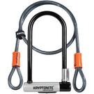 Noir/Argent - Kryptonite - Kryptolok D Lock with Kryptoflex Cable Sold Secure Gold - 1