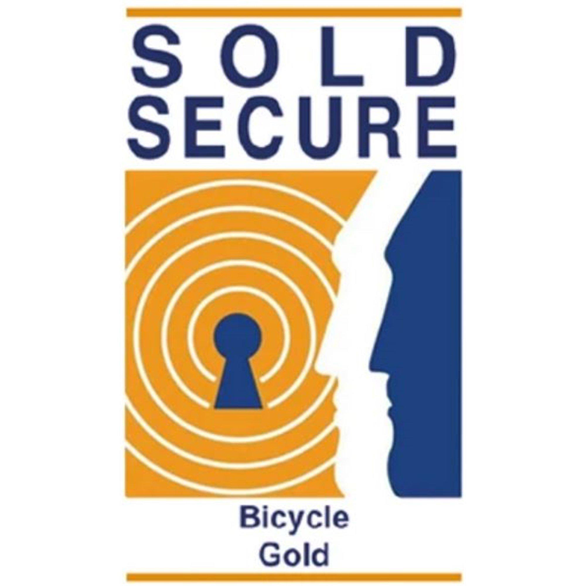 Schwarz/Silber - Kryptonite - Kyptolok Standard D Lock Sold Secure Gold - 5