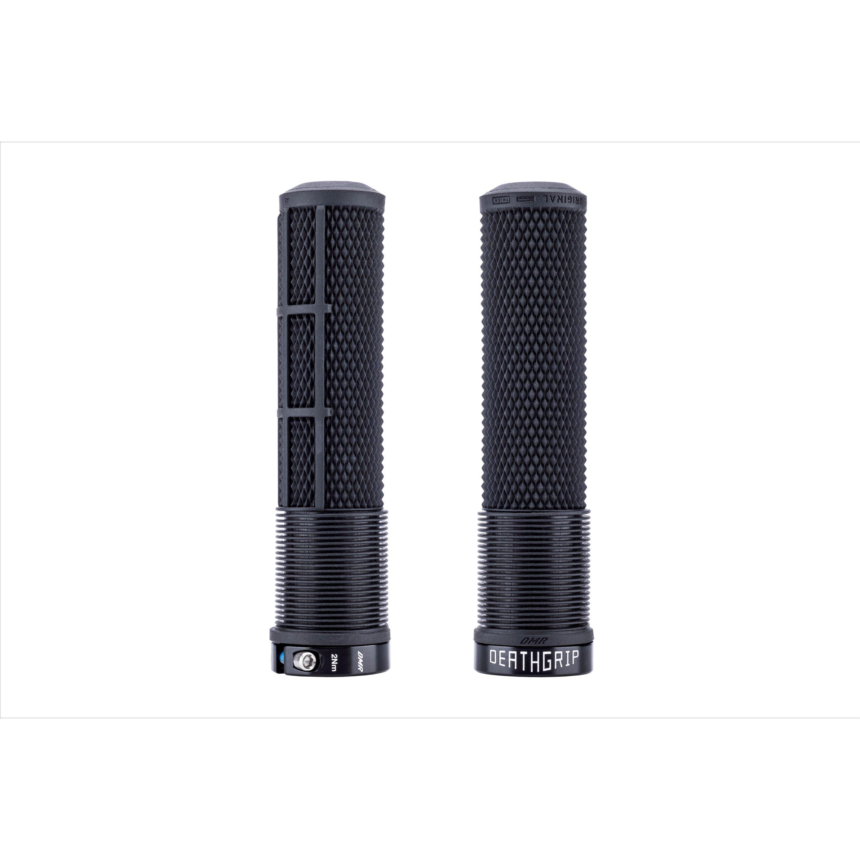 Black - DMR - DeathGrip 2 THICK Flangeless Lock-On MTB Grip - 1
