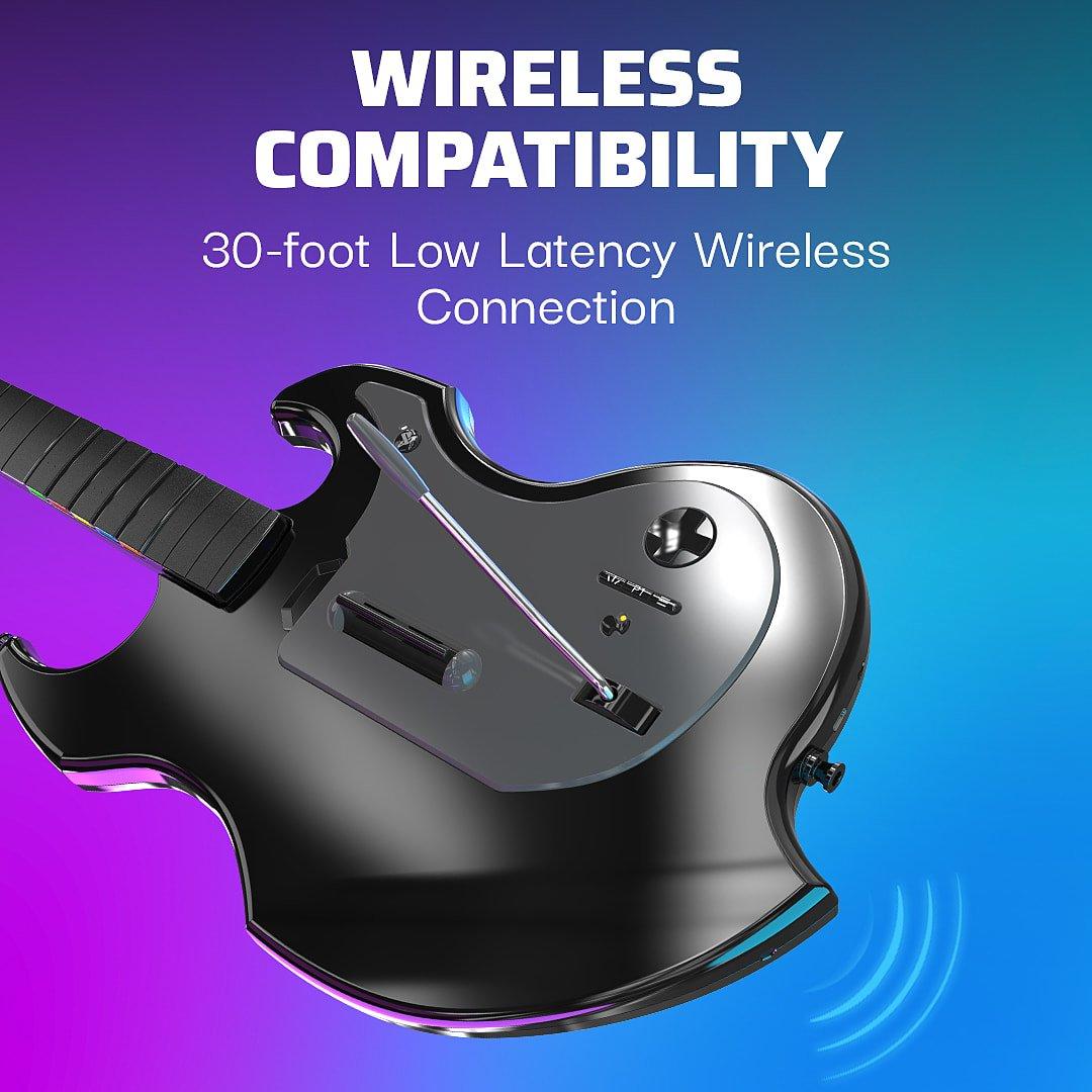 Black - PDP - RIFFMASTER Wireless Guitar PlayStation Controller - 8