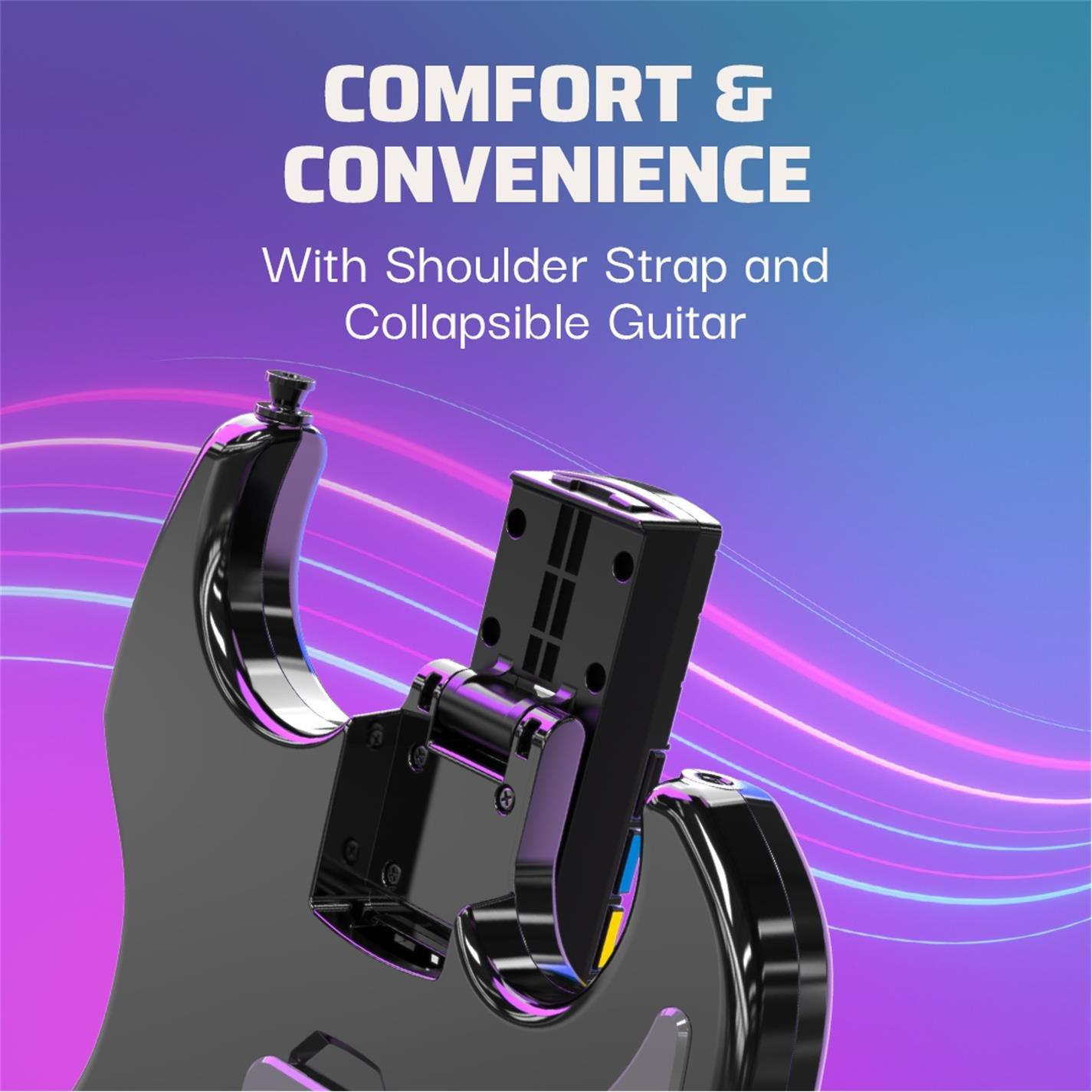 Negro - PDP - RIFFMASTER Wireless Guitar Xbox Controller - 6