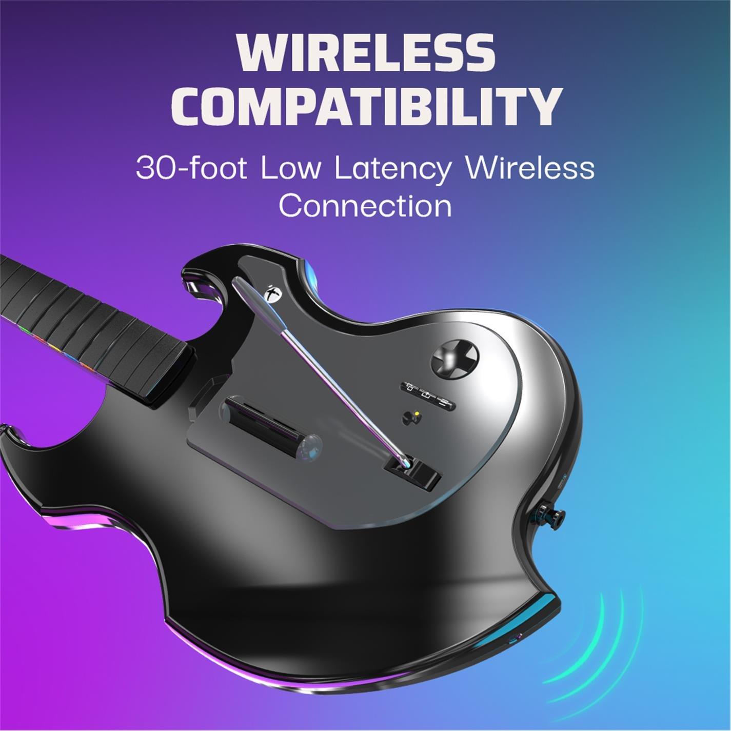 Negro - PDP - RIFFMASTER Wireless Guitar Xbox Controller - 8