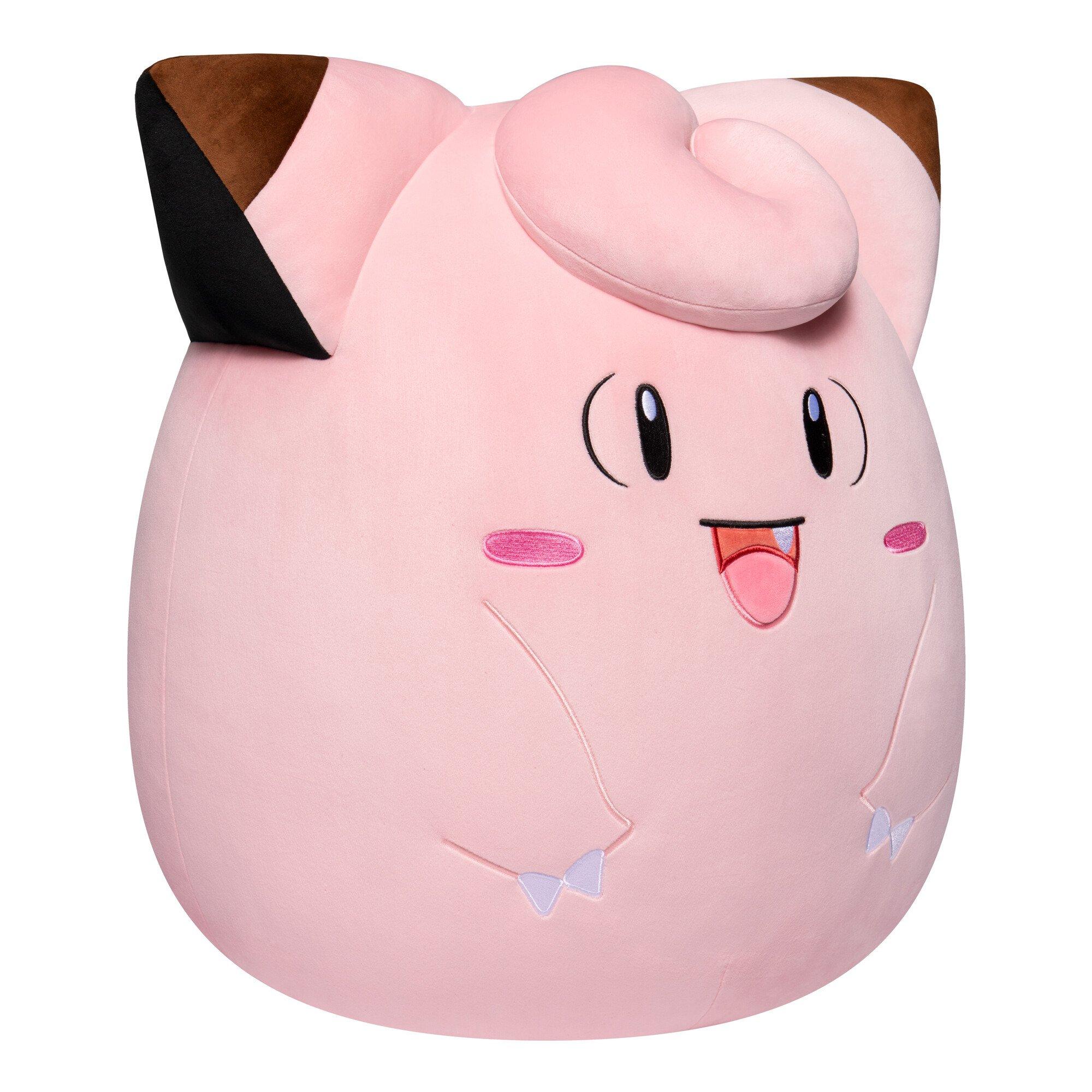 None - GAME - Original Squishmallows Pokémon 14-Inch Clefairy Plush - 2