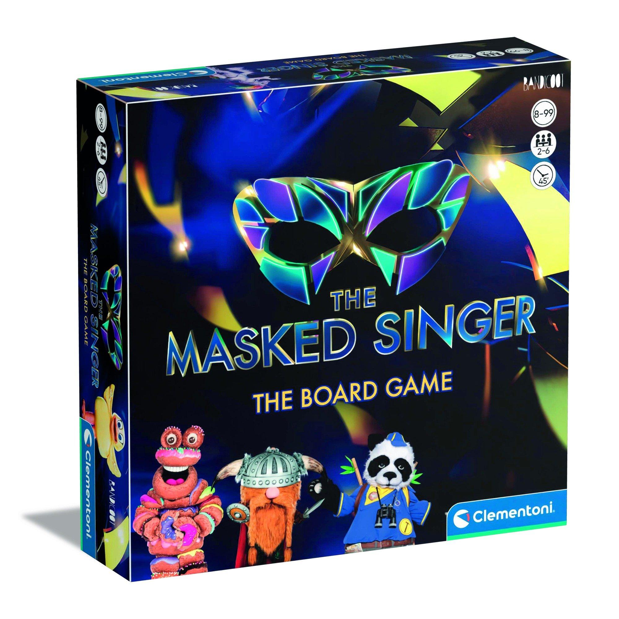 None - Clementoni - CLEMENTONI MASKED SINGER BOARD GAME - 1