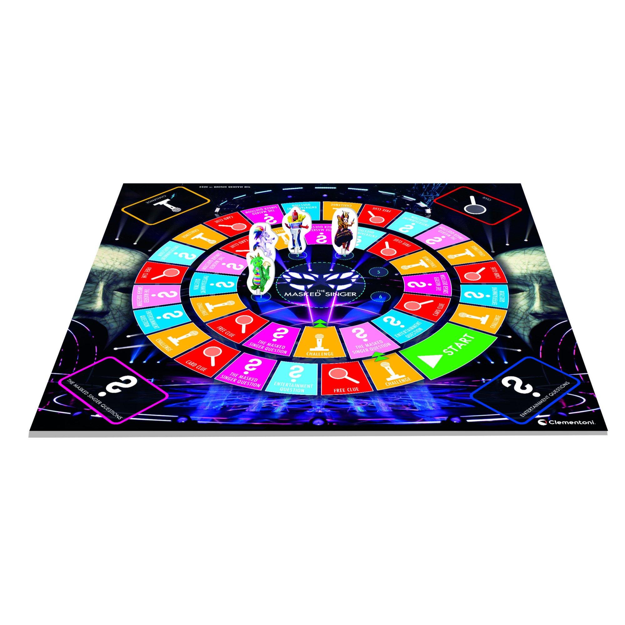 None - Clementoni - CLEMENTONI MASKED SINGER BOARD GAME - 2