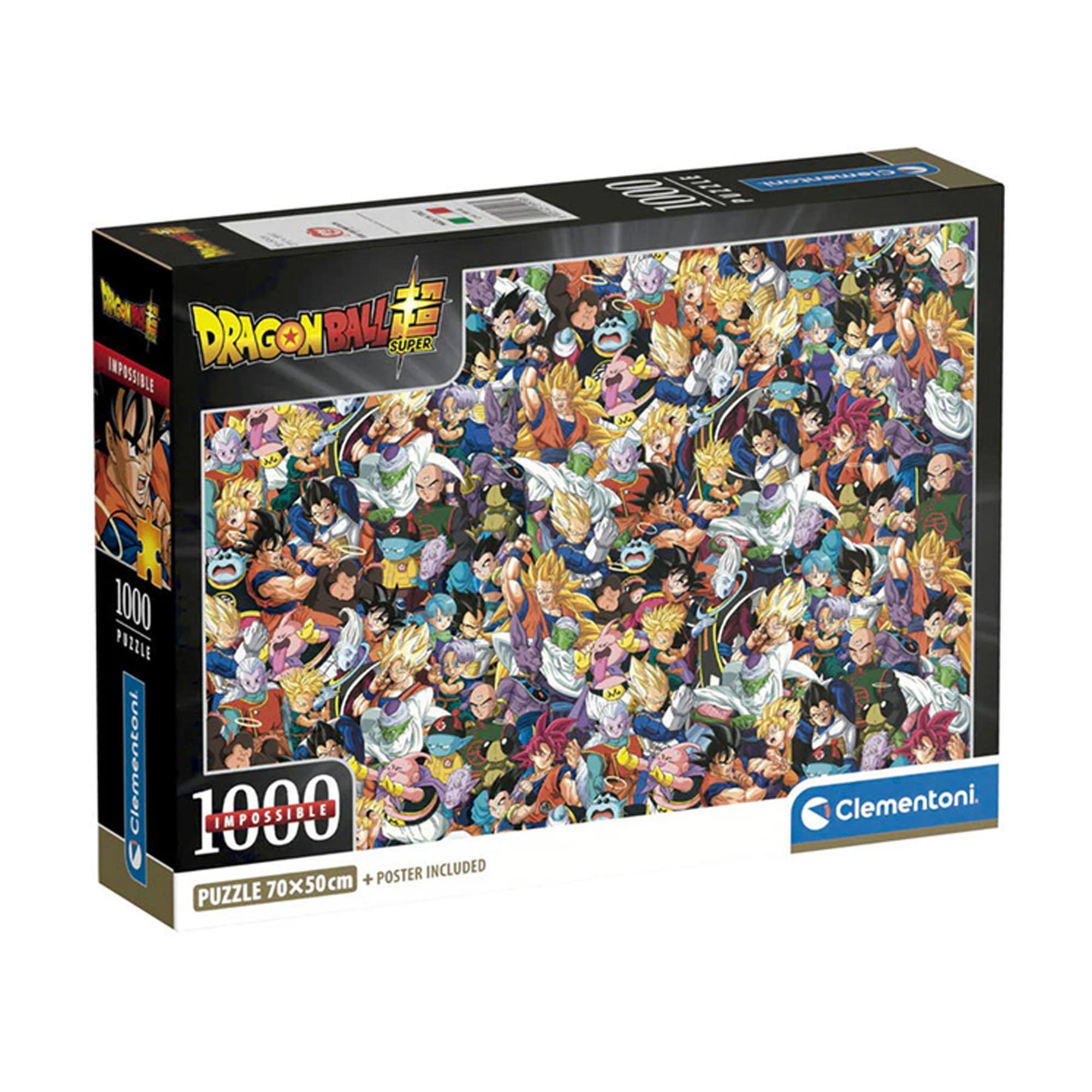N/A - Clementoni - CLEMENTONI PUZZLE ANIME 1000PC ASSORTMENTCOMPACT BOX - 2