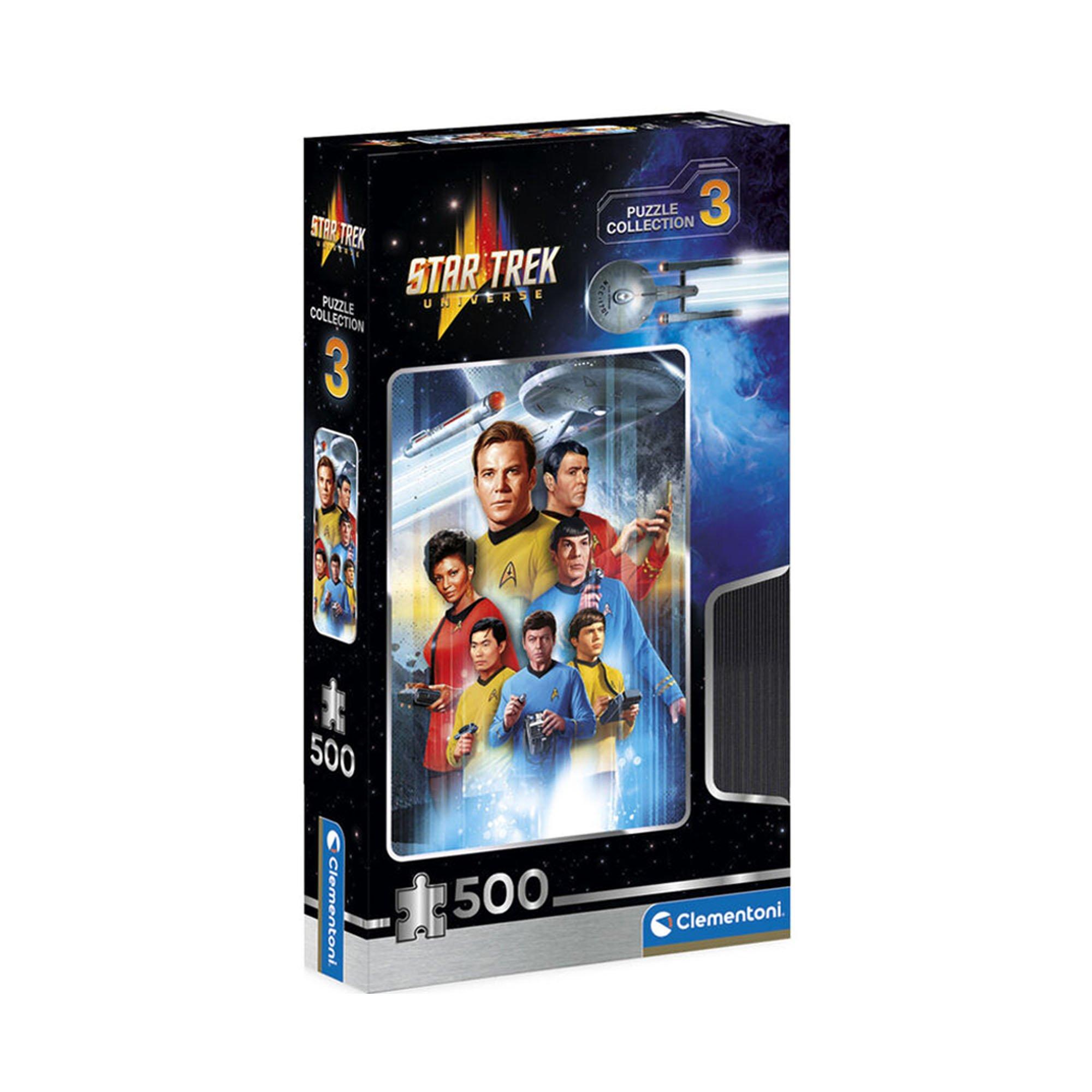 None - Clementoni - CLEMENTONI PUZZLE 500PC STAR TREK ASSORTMENT - 4