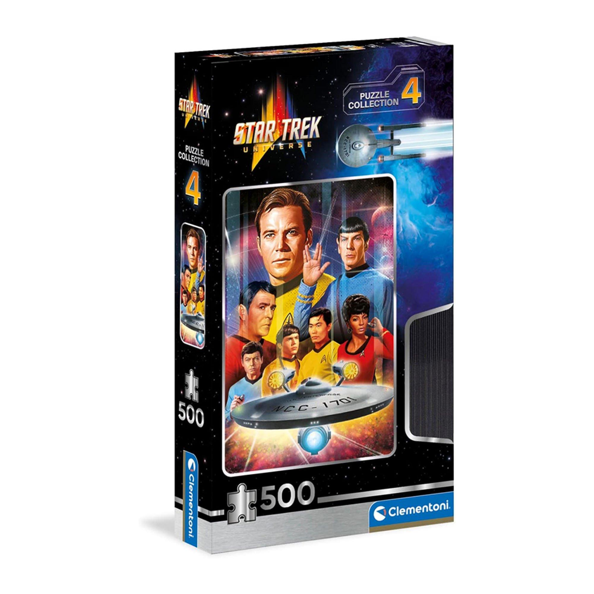 None - Clementoni - CLEMENTONI PUZZLE 500PC STAR TREK ASSORTMENT - 5
