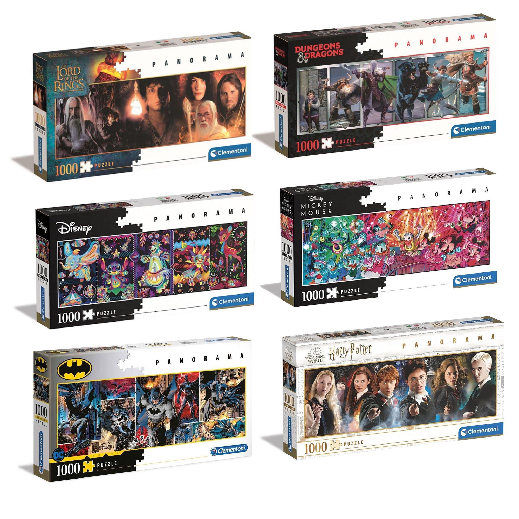 Clementoni CLEMENTONI 1000PC PANORAMA PUZZLES ASSORTMENT