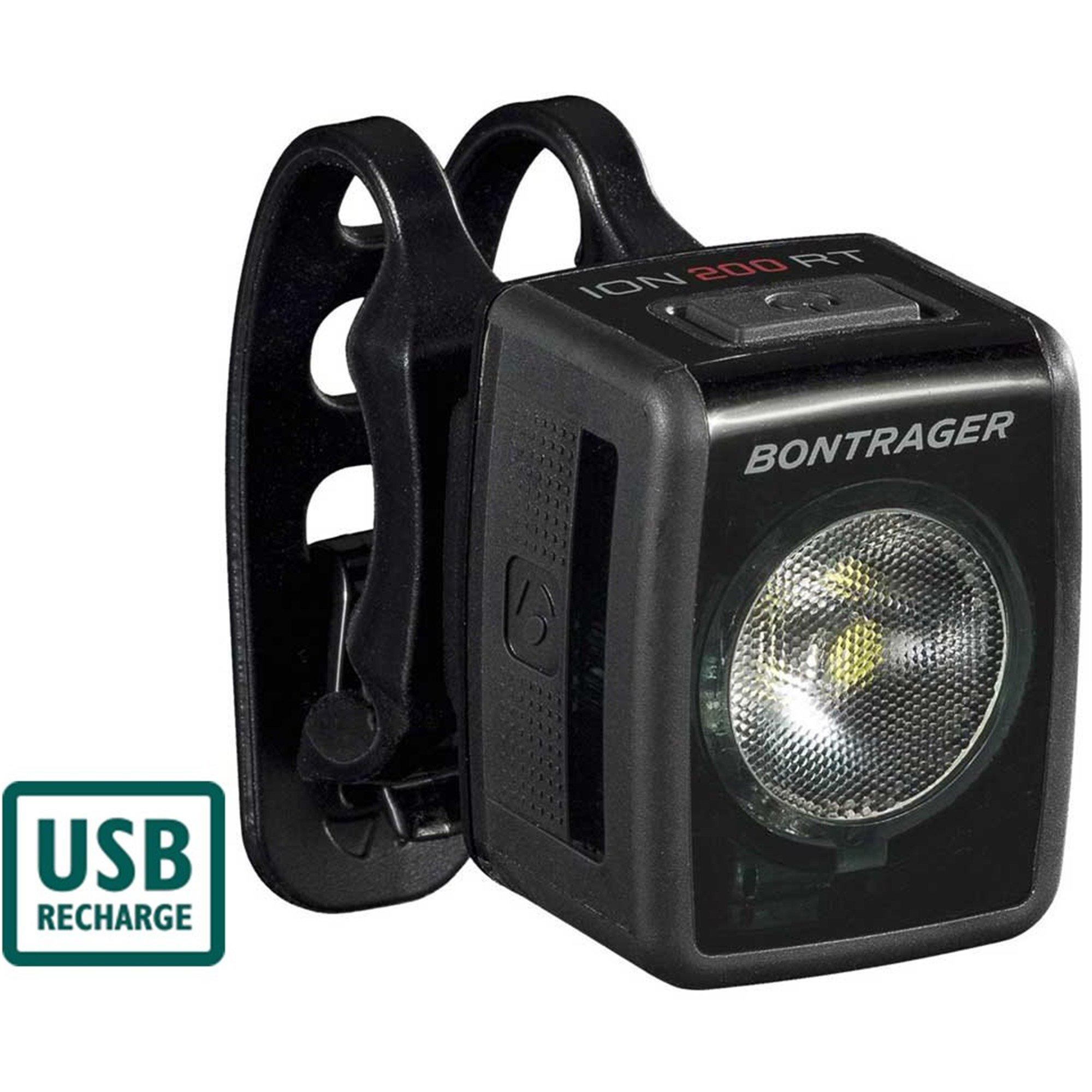 Black - Bontrager - Ion 200 RT Front Light - 200 Lumen - 1