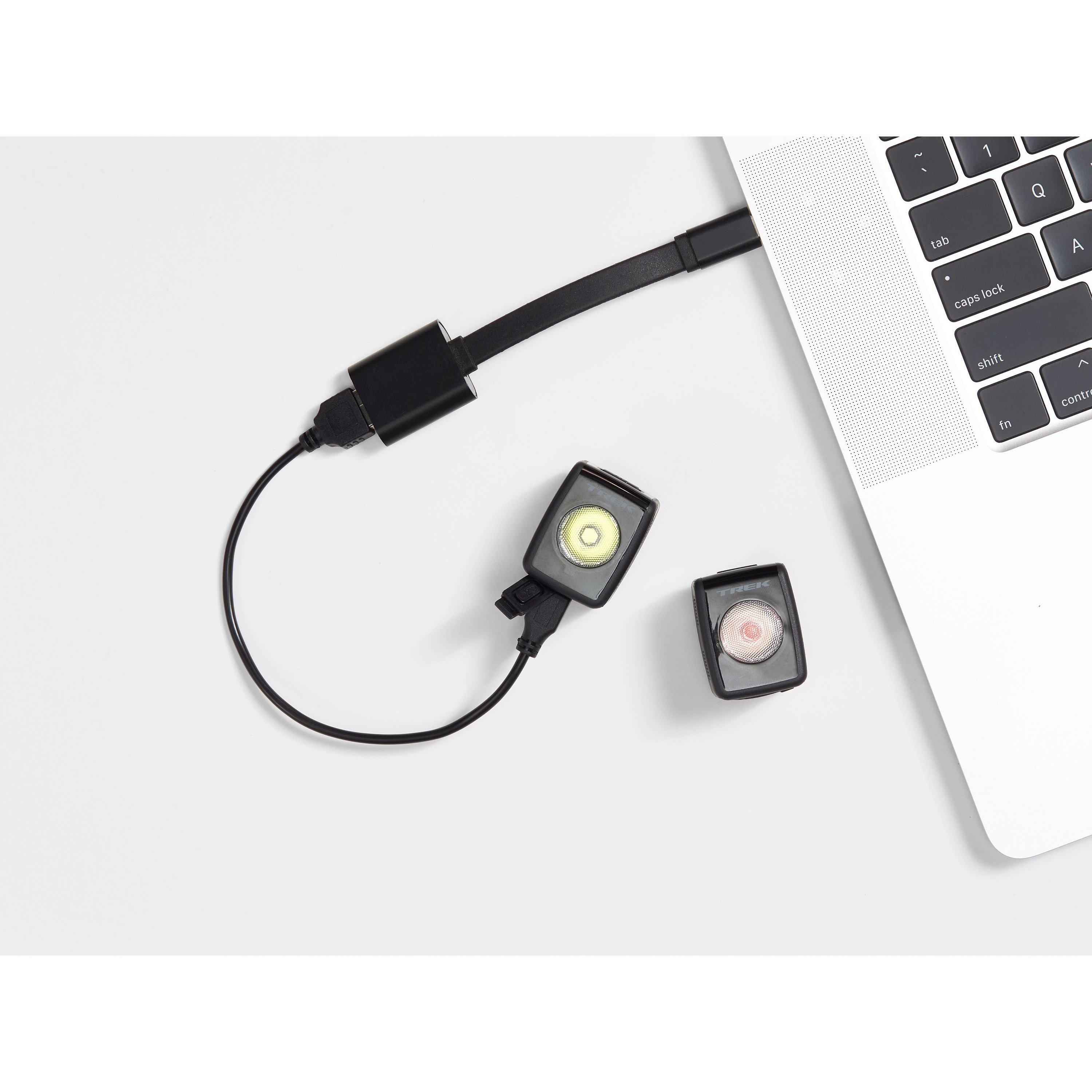 Black - Trek PAC - Ion 200 RT / Flare RT2 Lightset - 200/90 Lumen - 4