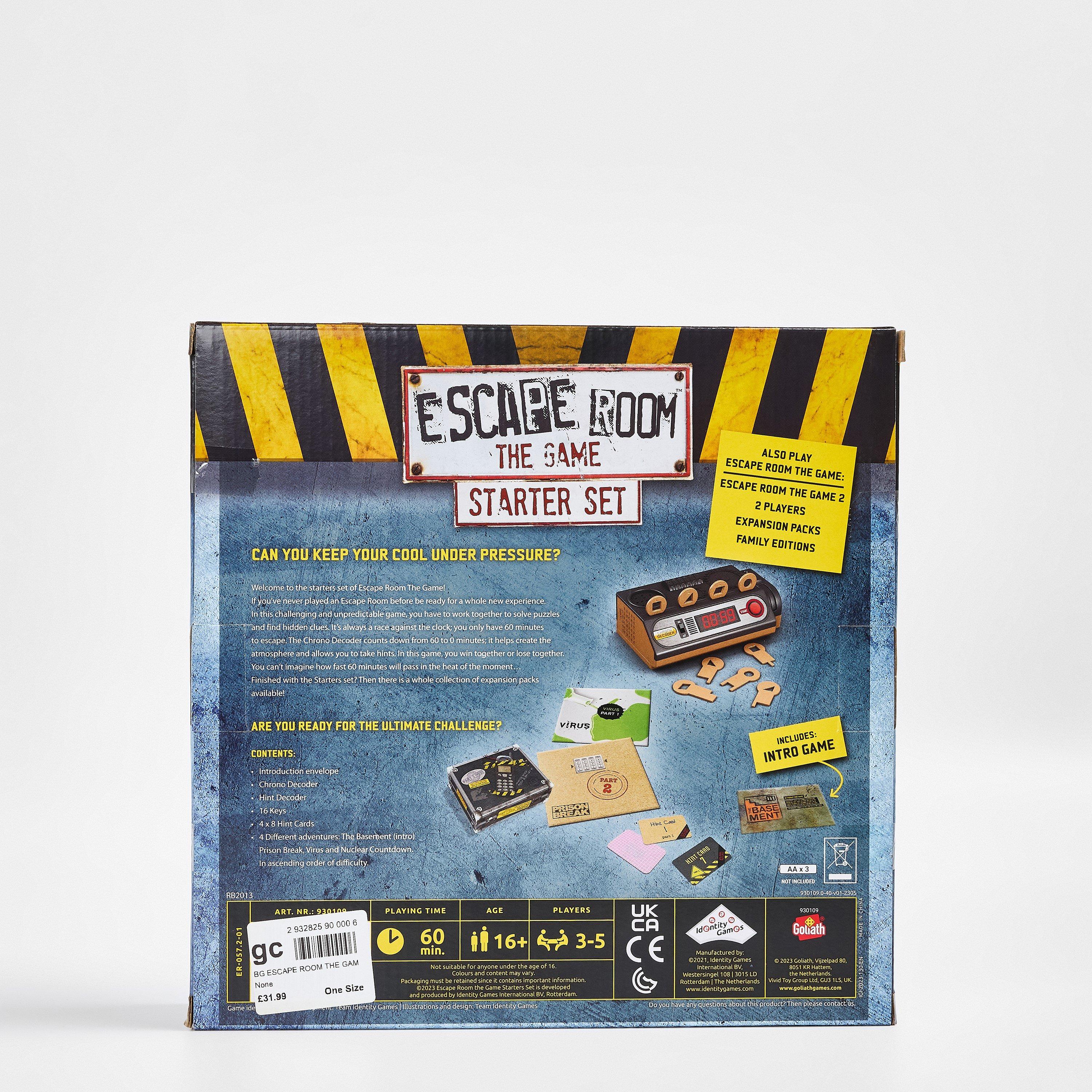 N/A - GAME - BG ESCAPE ROOM THE GAME - 2