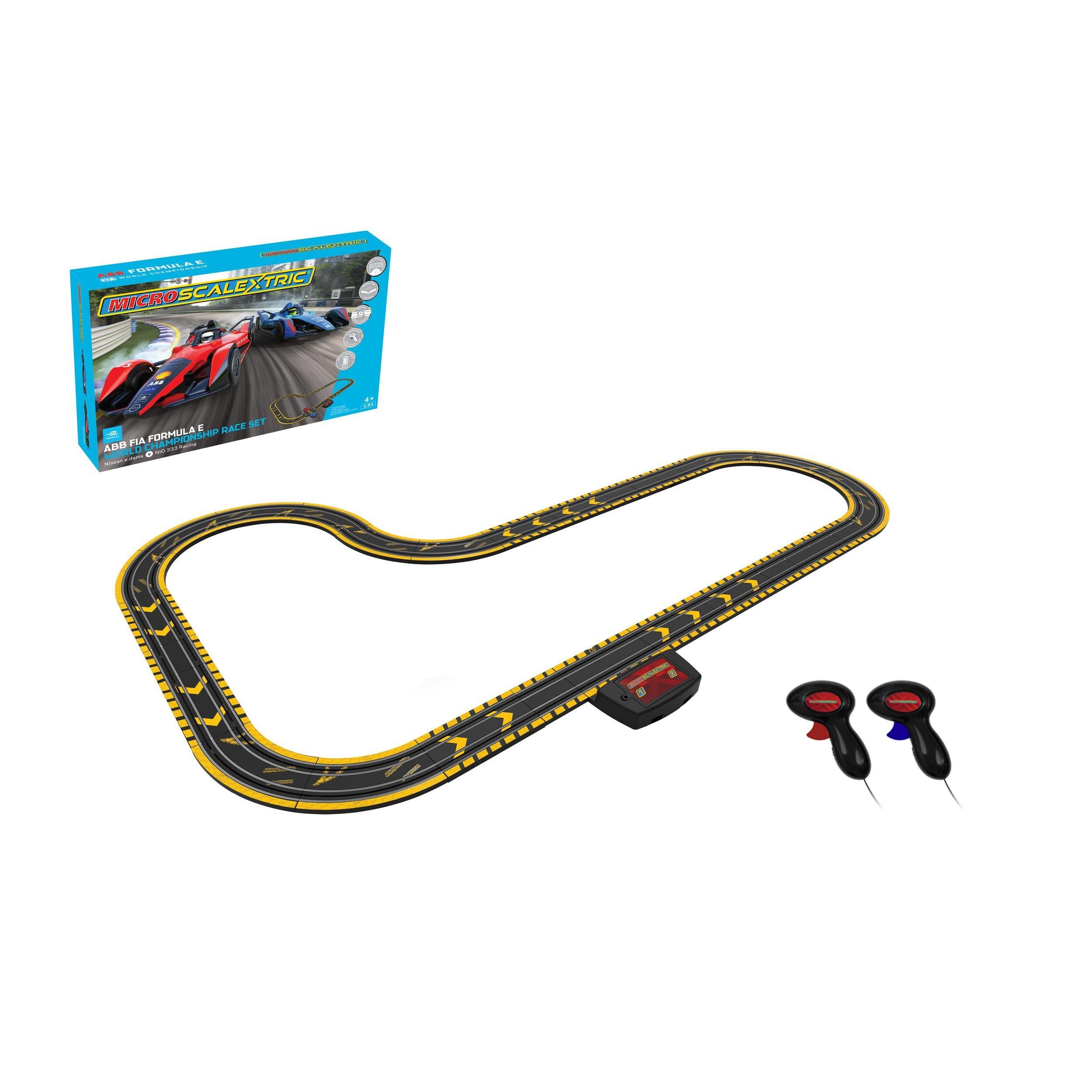 None - Scalextric - Micro Scalextric Formula E Battery Powered Race - 3