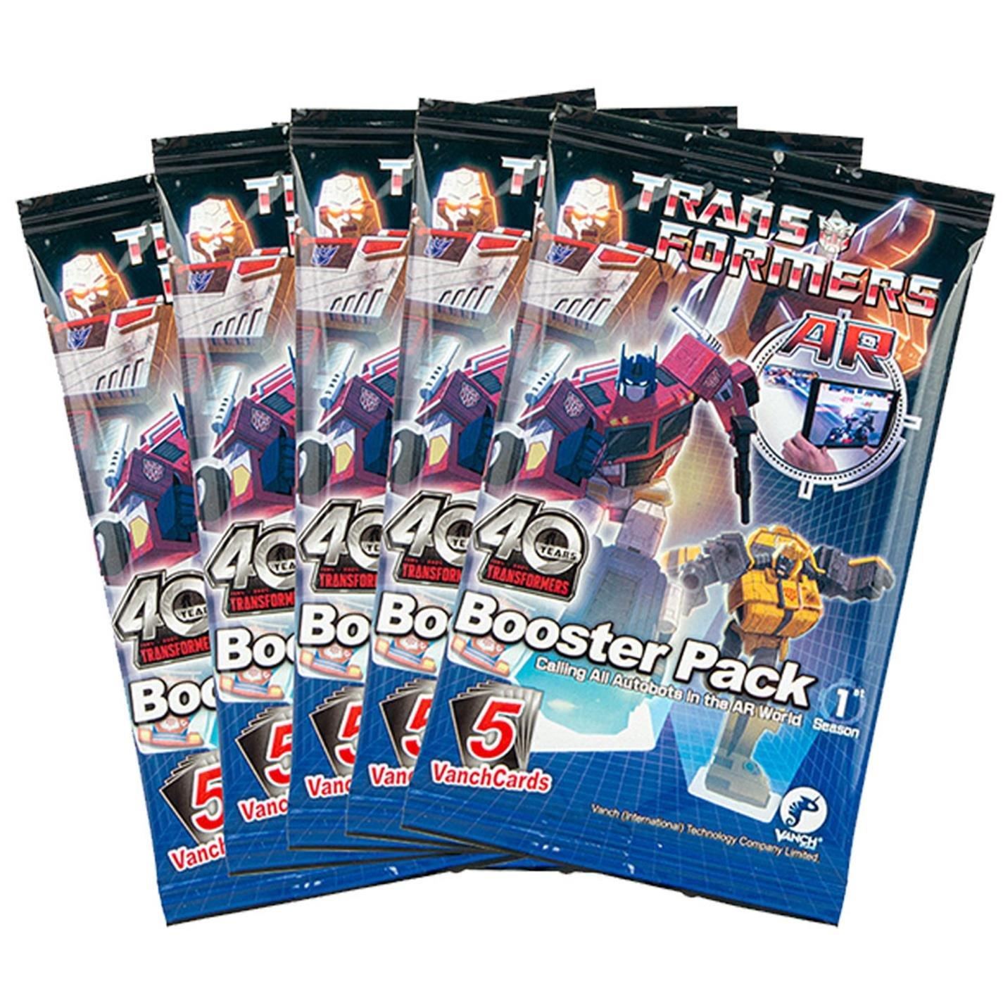 Transformers Transformer Vanch Card Booster 5 Pack