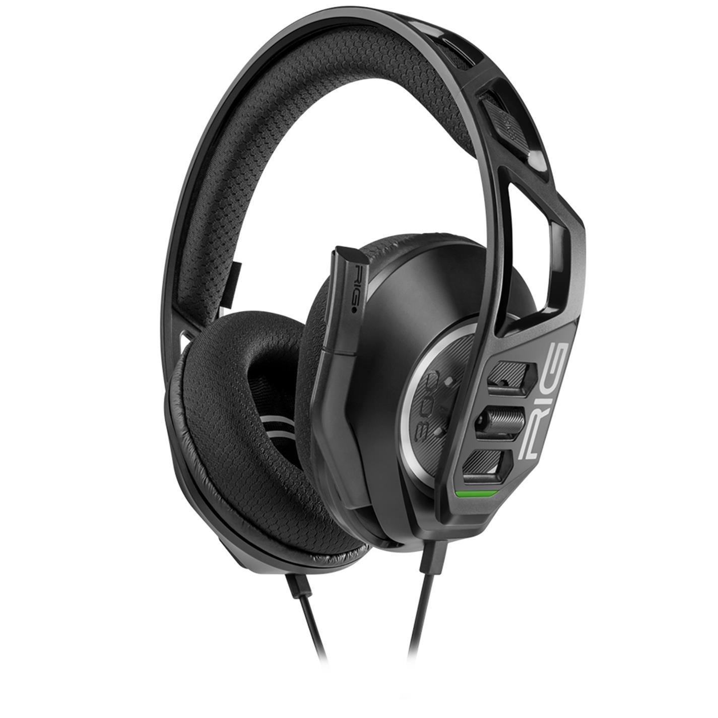 Black - Nacon - RIG 300 PRO Xbox Headset - Black - 1