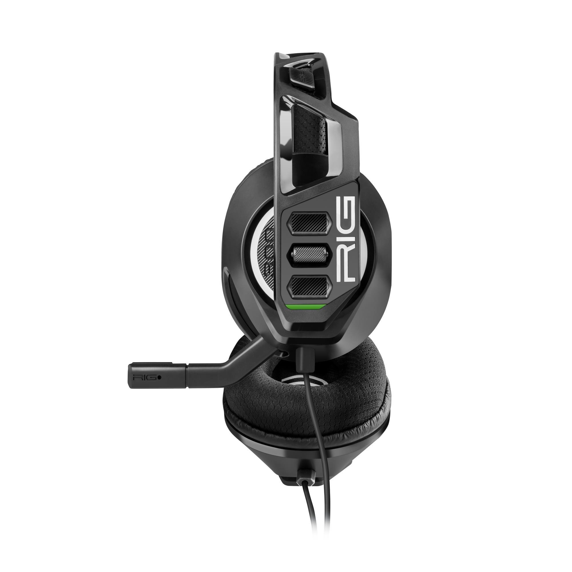 Black - Nacon - RIG 300 PRO Xbox Headset - Black - 2