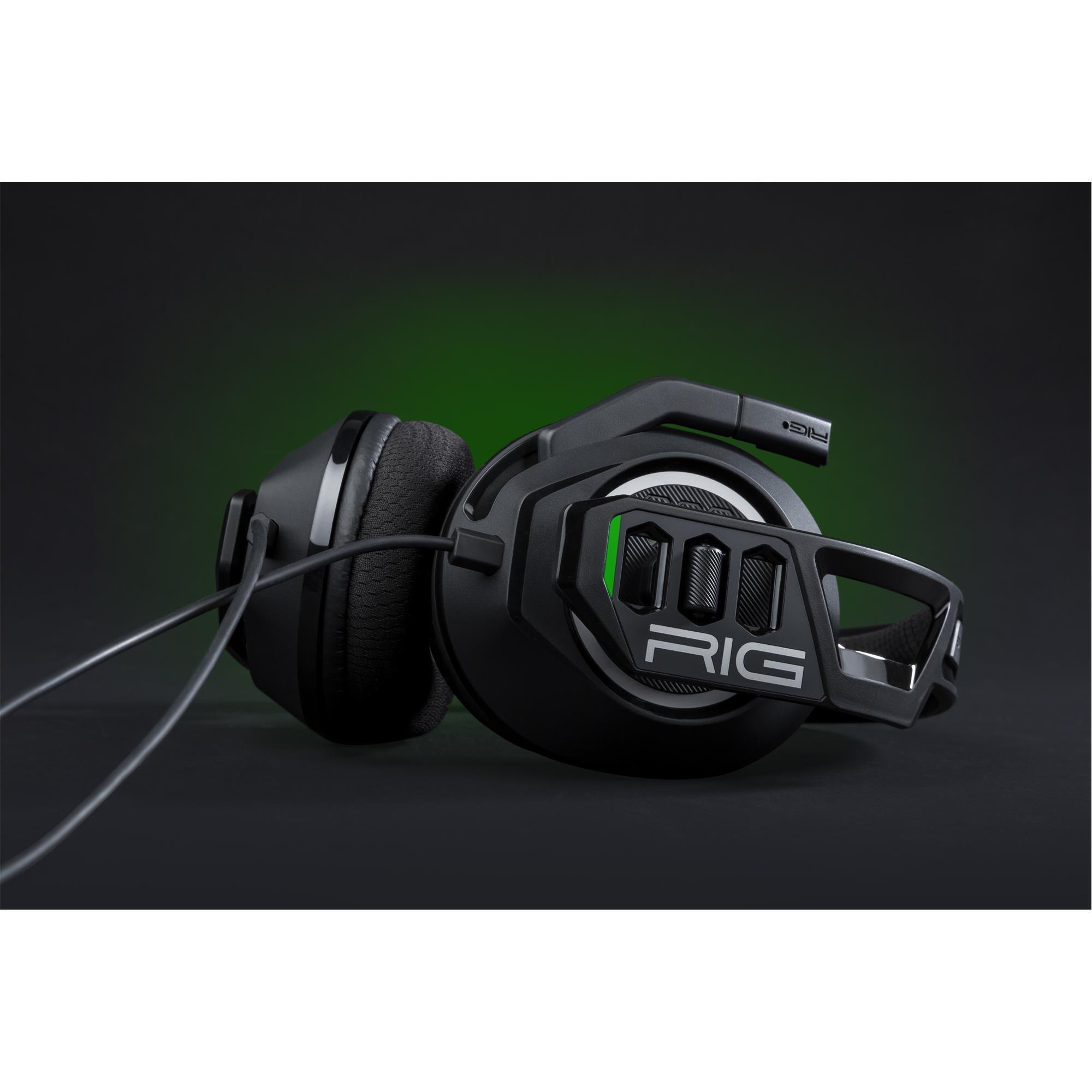 Black - Nacon - RIG 300 PRO Xbox Headset - Black - 4