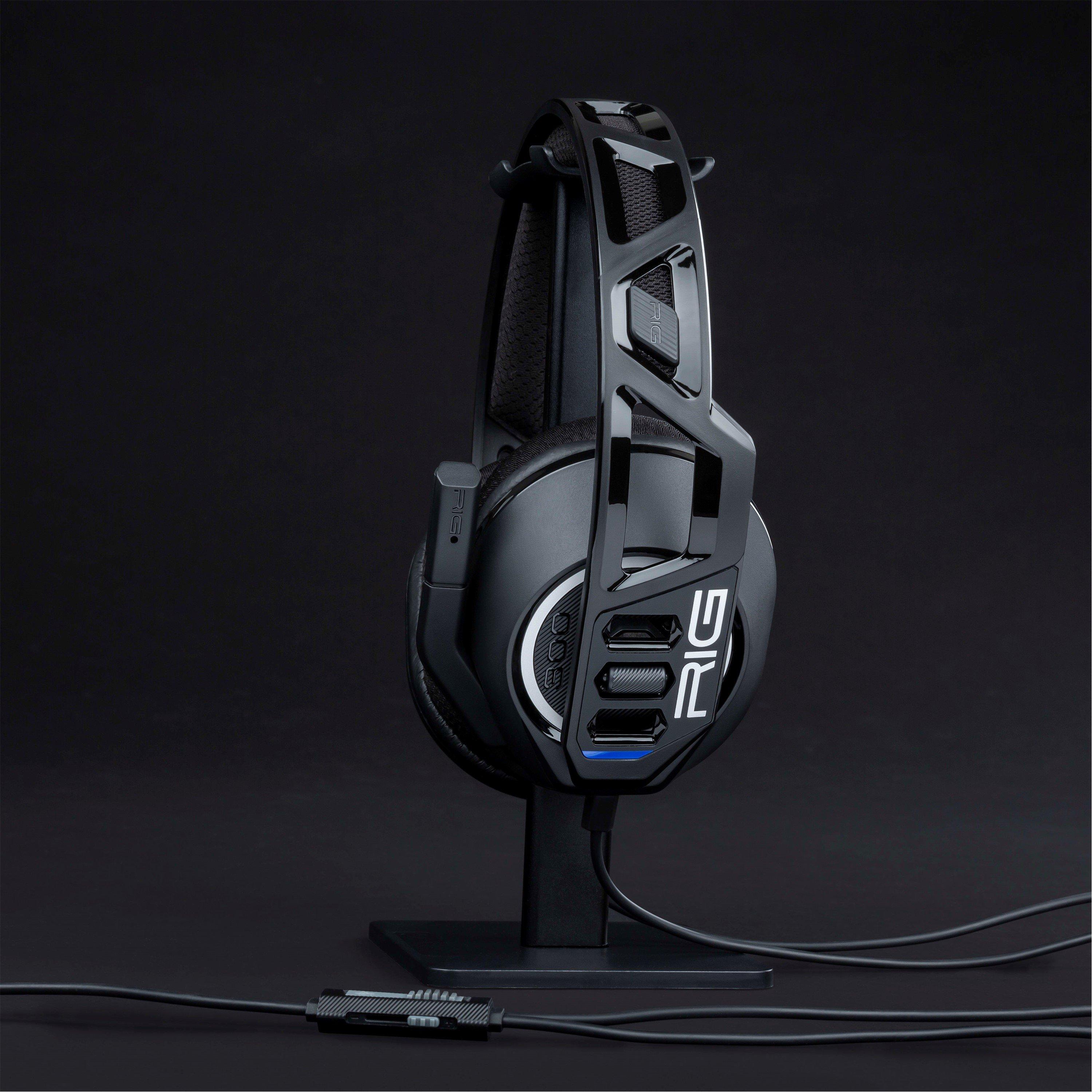 Black - Nacon - RIG 300 PRO PlayStation Headset - Black - 6