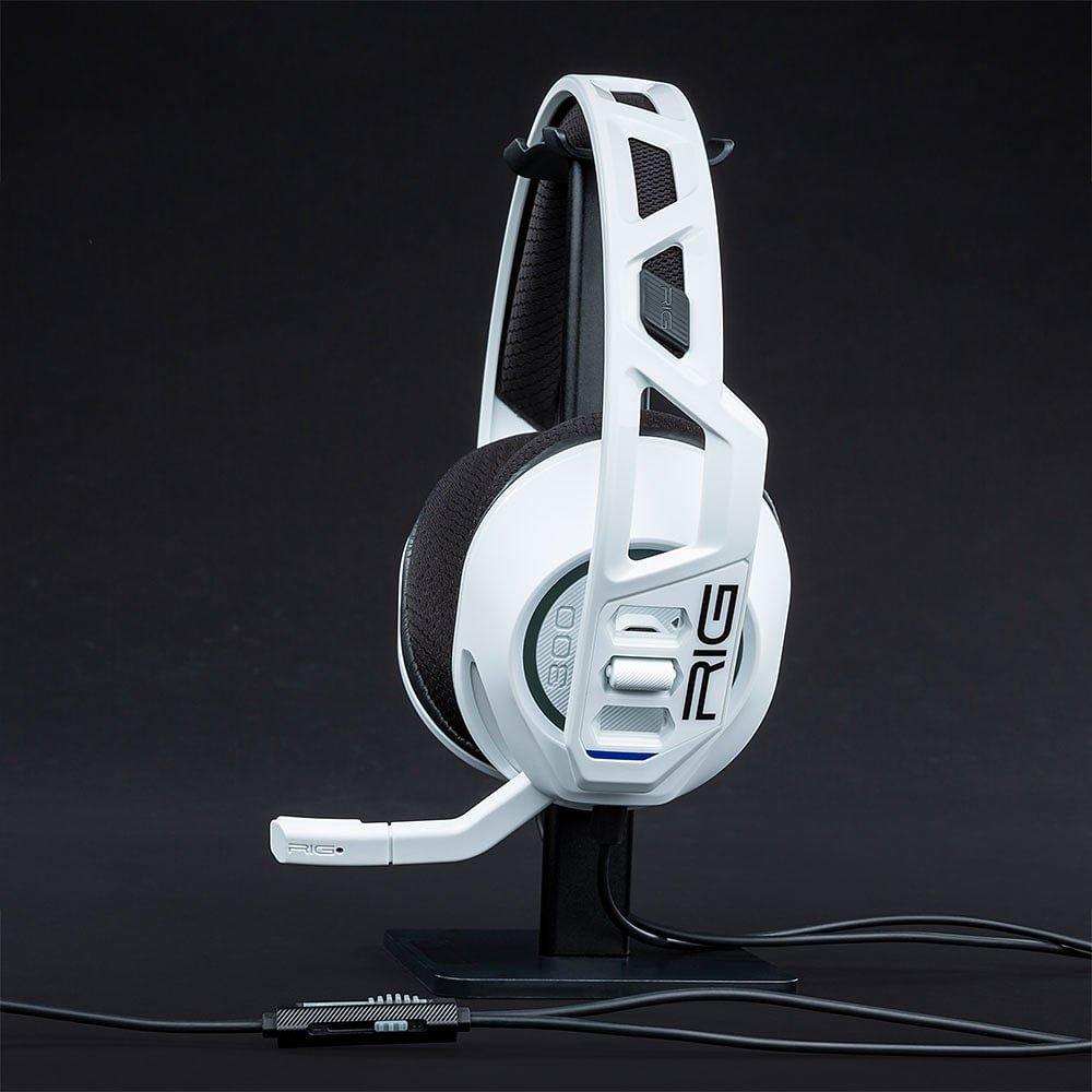White - Nacon - RIG 300 PRO PlayStation Headset - White - 7