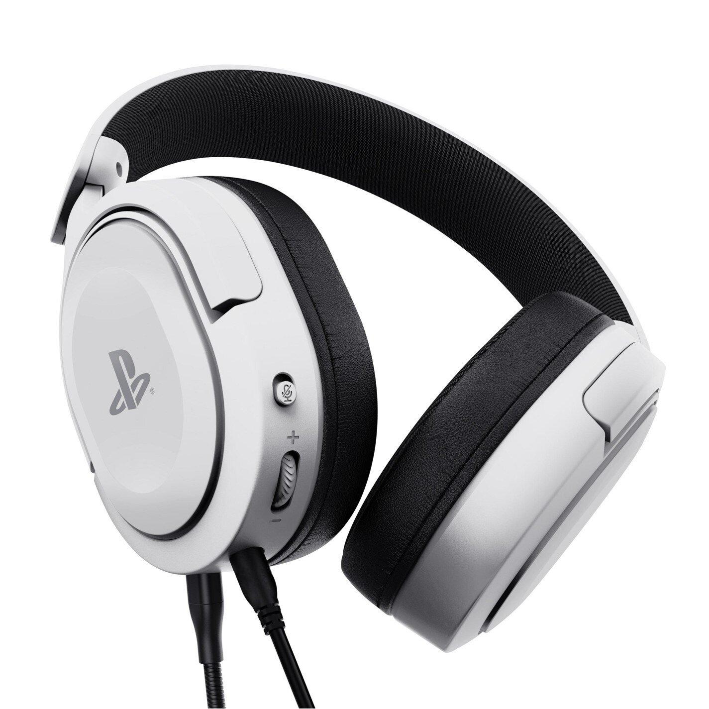 Bianco - Trust - GXT 498W Forta Headset for PS5 - White - 8