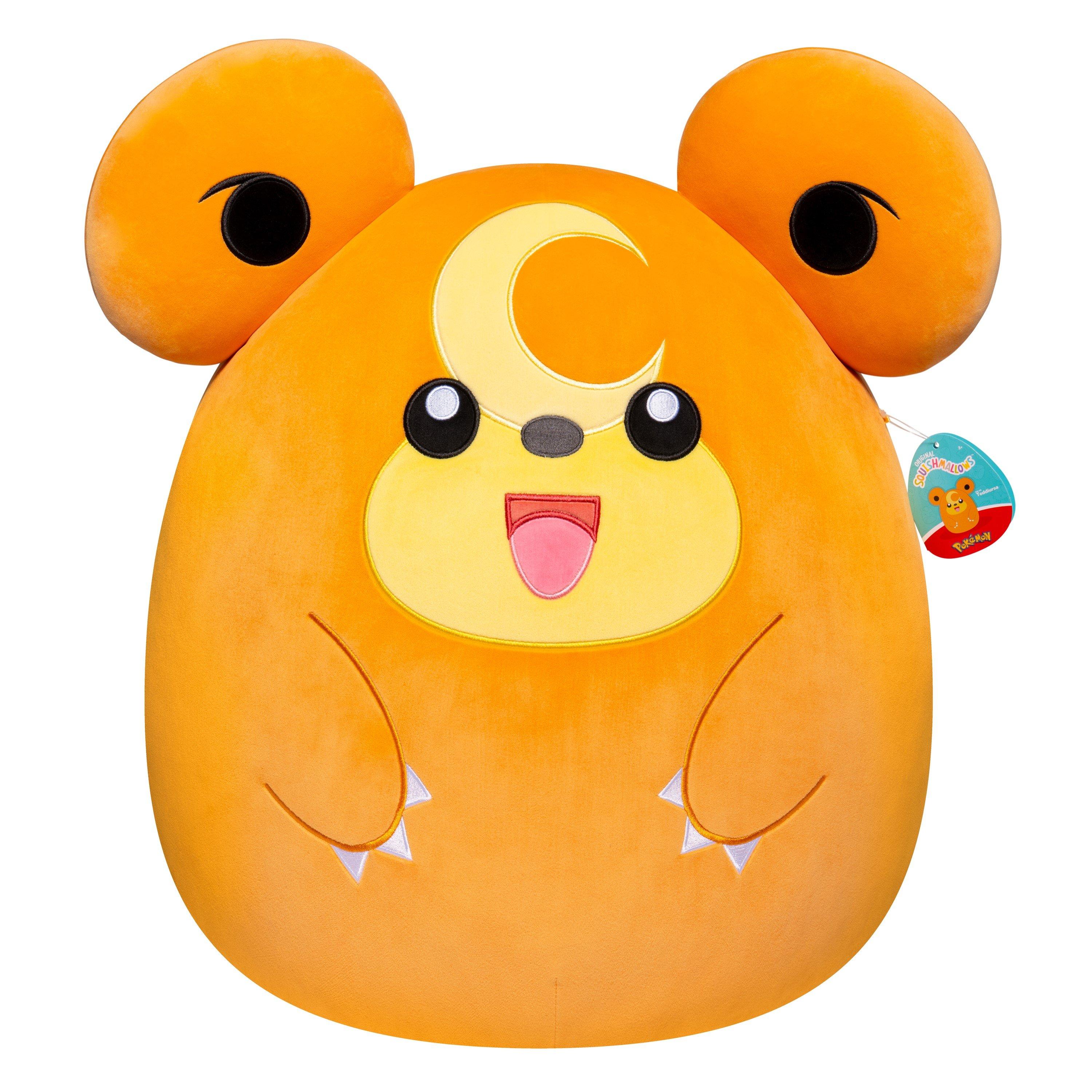 None - Squishmallows - Original Squishmallows Pokémon 14-Inch Teddiursa Plush - 1