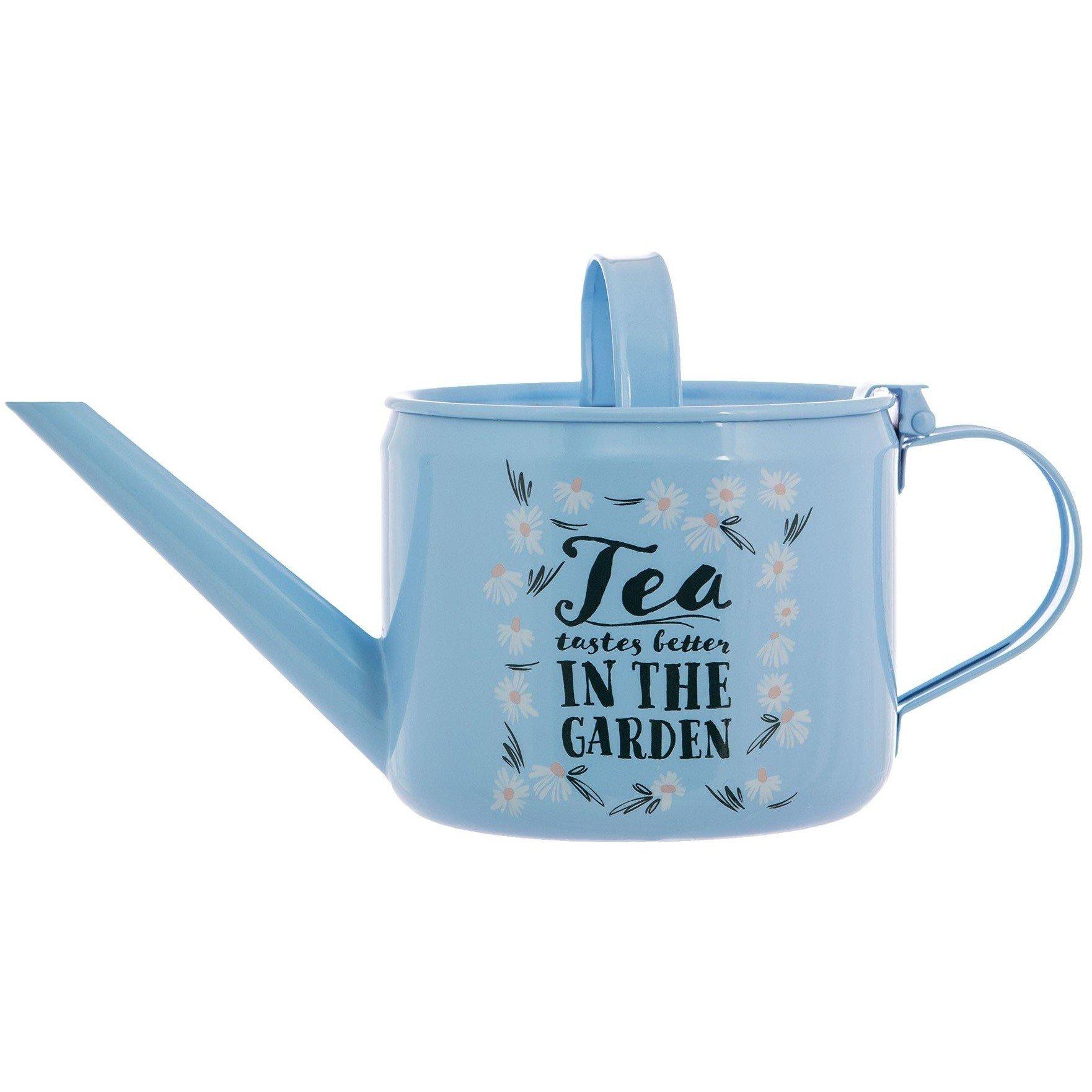 Blue - Boxer Gifts - Watering Can Teapot - In The Garden