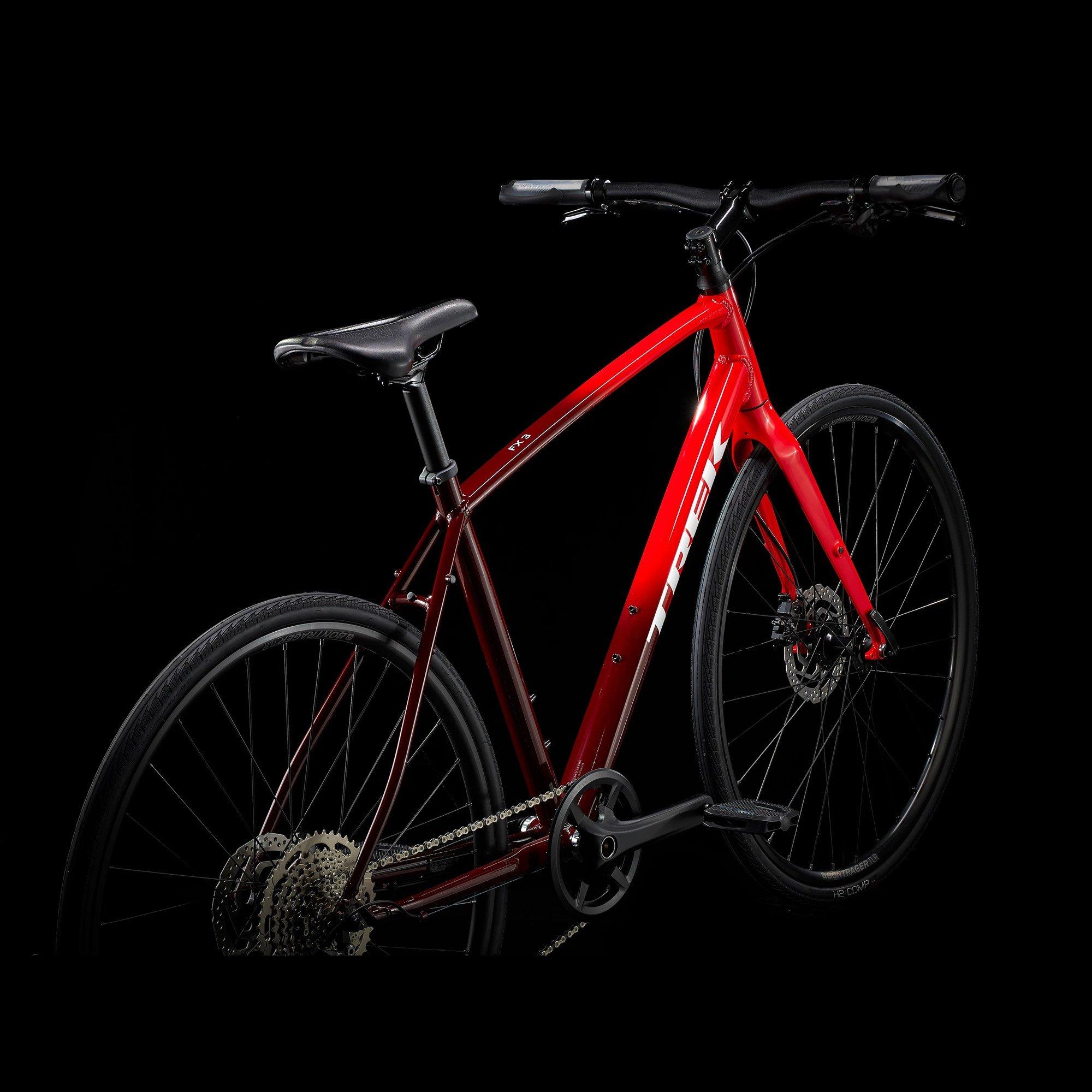 Viper Red 23 - Trek - FX 3 Disc Hybrid Bike - 3