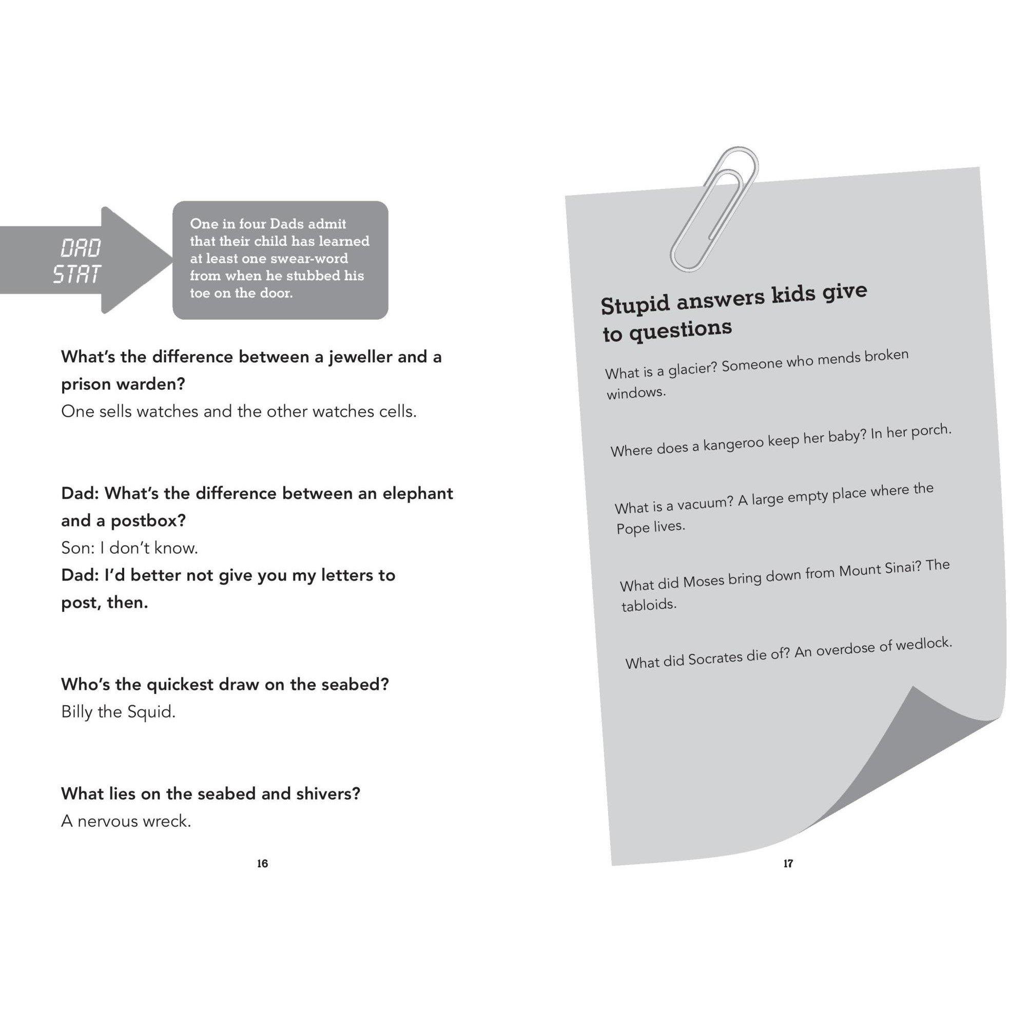 Blue - Boxer Gifts - Very Embarrassing Book Dad Jokes - Dad Gift - 5