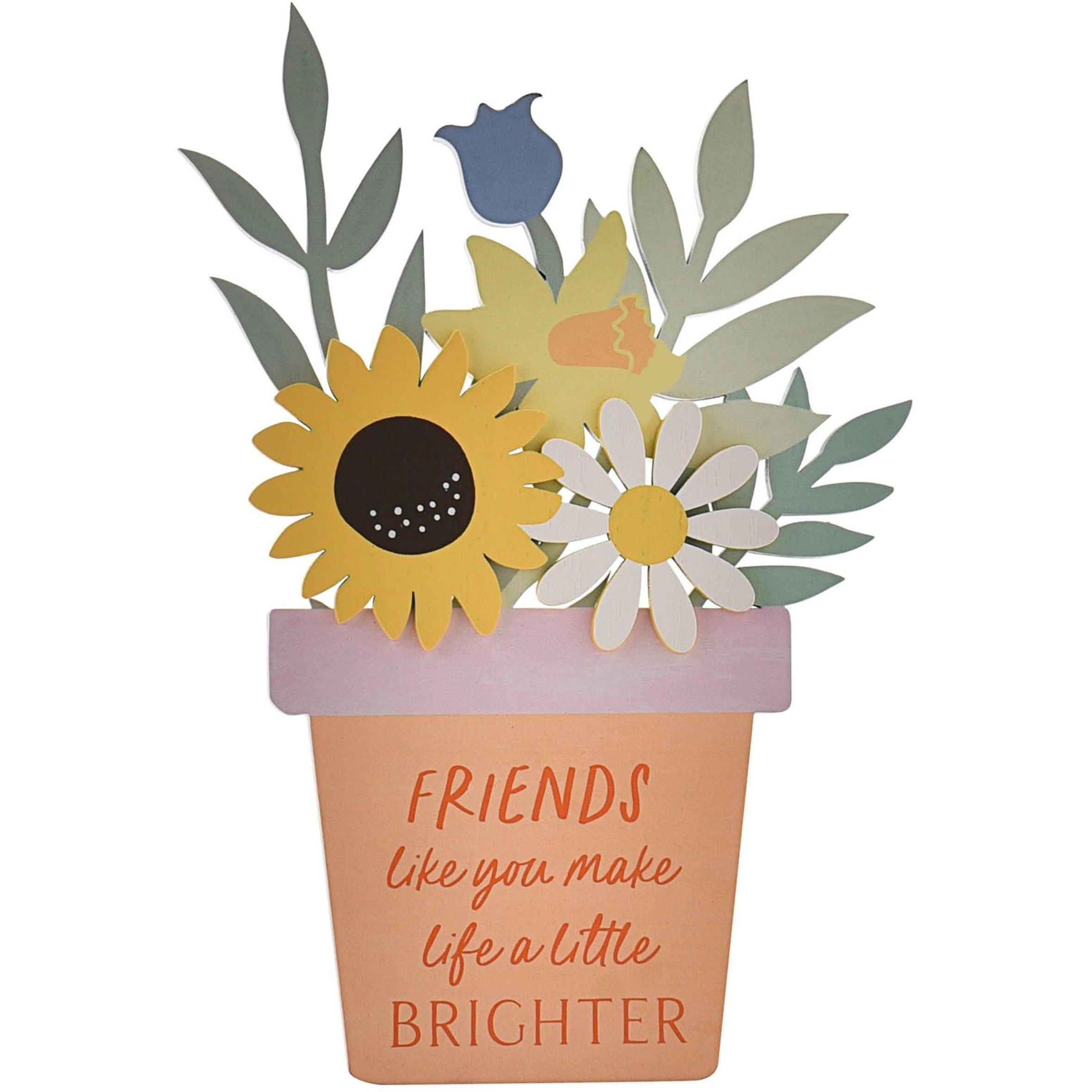 None - Celebrations - The Cottage Garden Flower Pot Plaque Mummy - 1