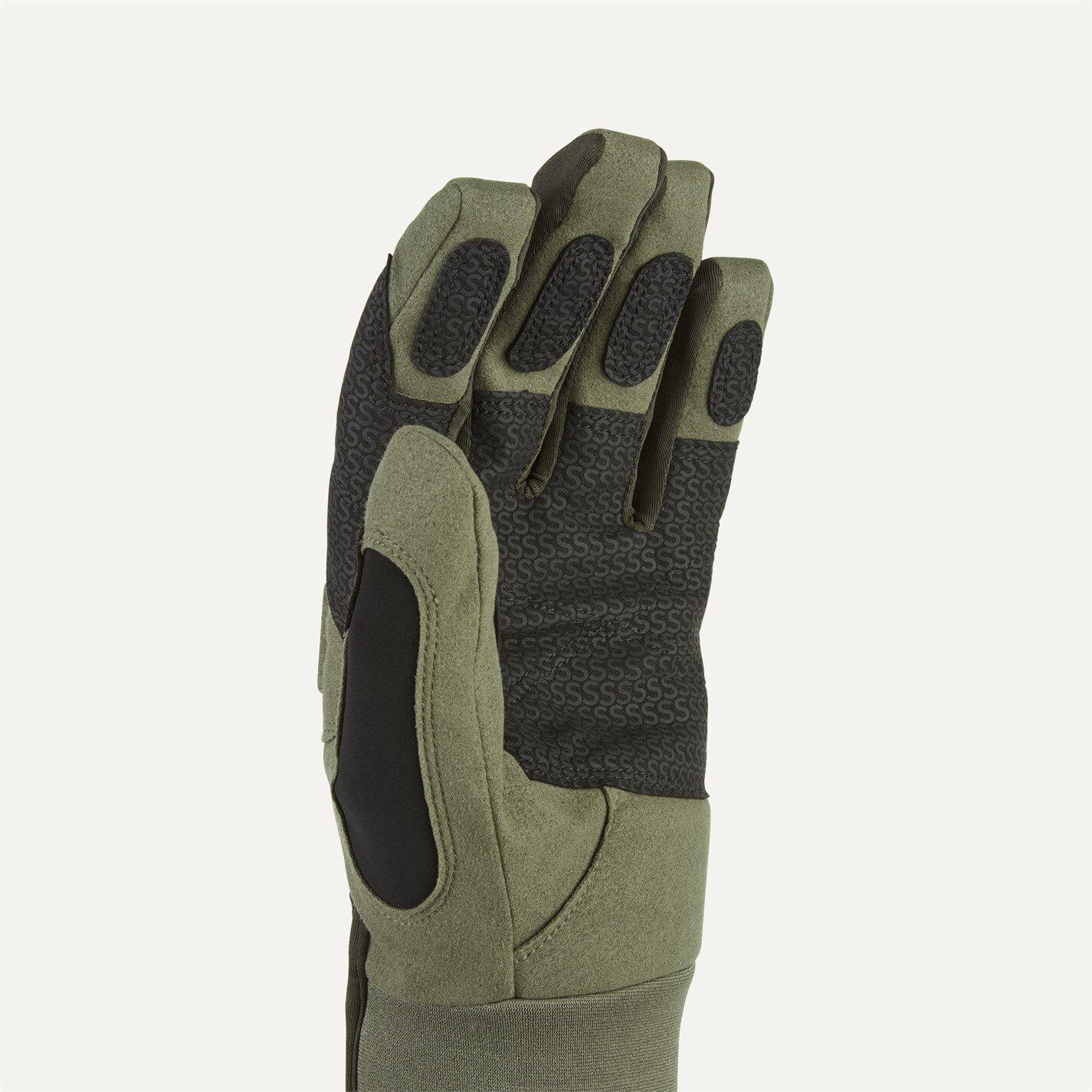 Olive - Sealskinz - Sutton Waterproof All Weather MTB Glove - 3