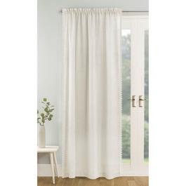 Tyrone Textiles Tahiti Pom-Pom Trim Single Voile Panel