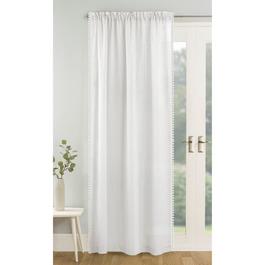 Tyrone Textiles Tahiti Pom-Pom Trim Single Voile Panel