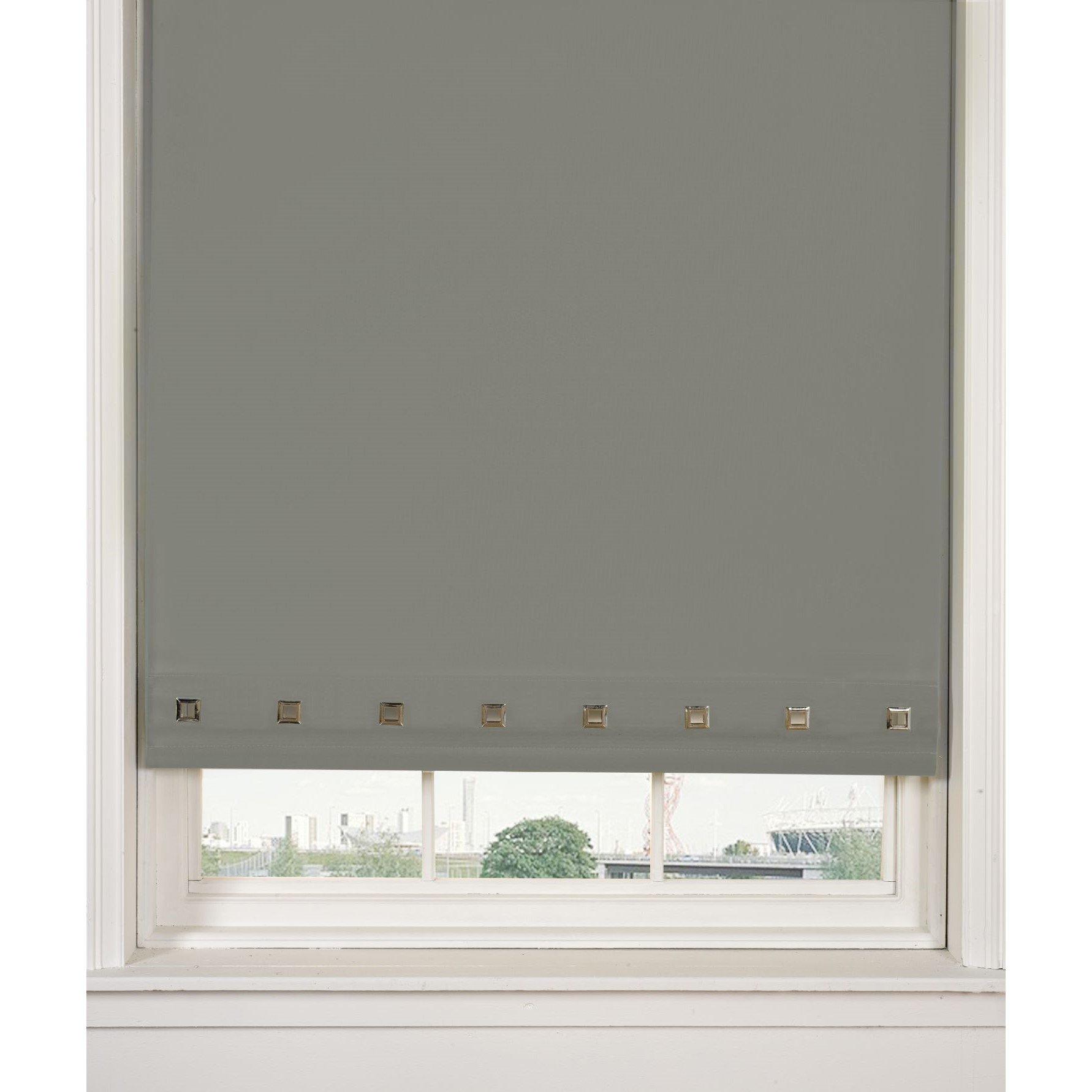 Square Eyelet Roller Blind