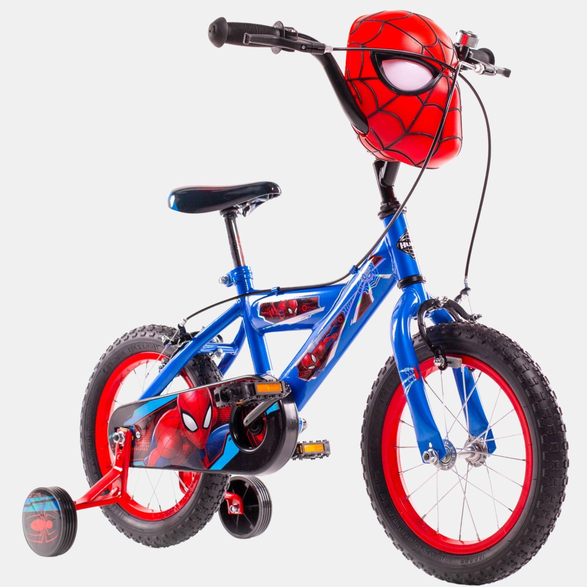 Blue - Character - Spiderman 14 Inch Childrens Bike - 1