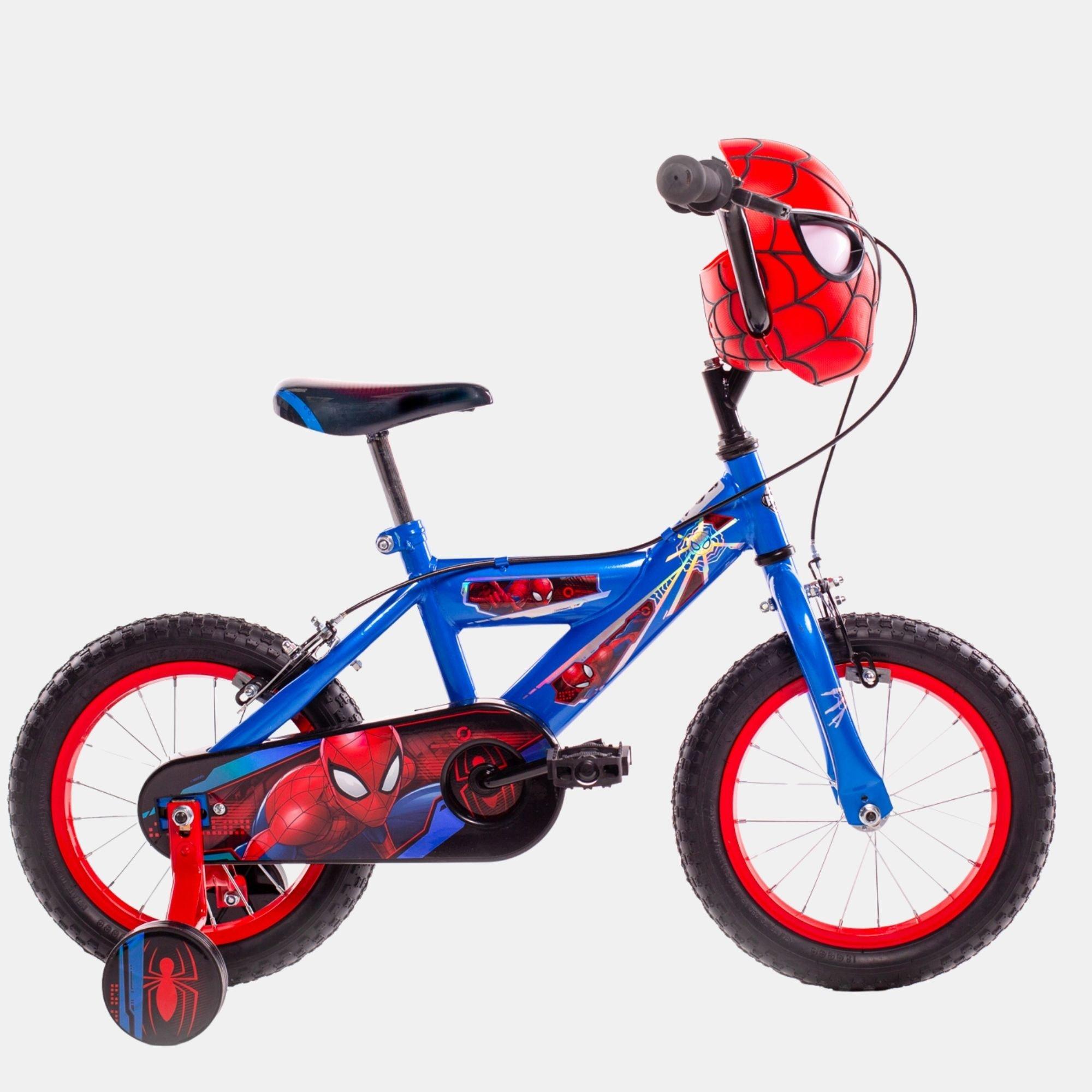 Blue - Character - Spiderman 14 Inch Childrens Bike - 2